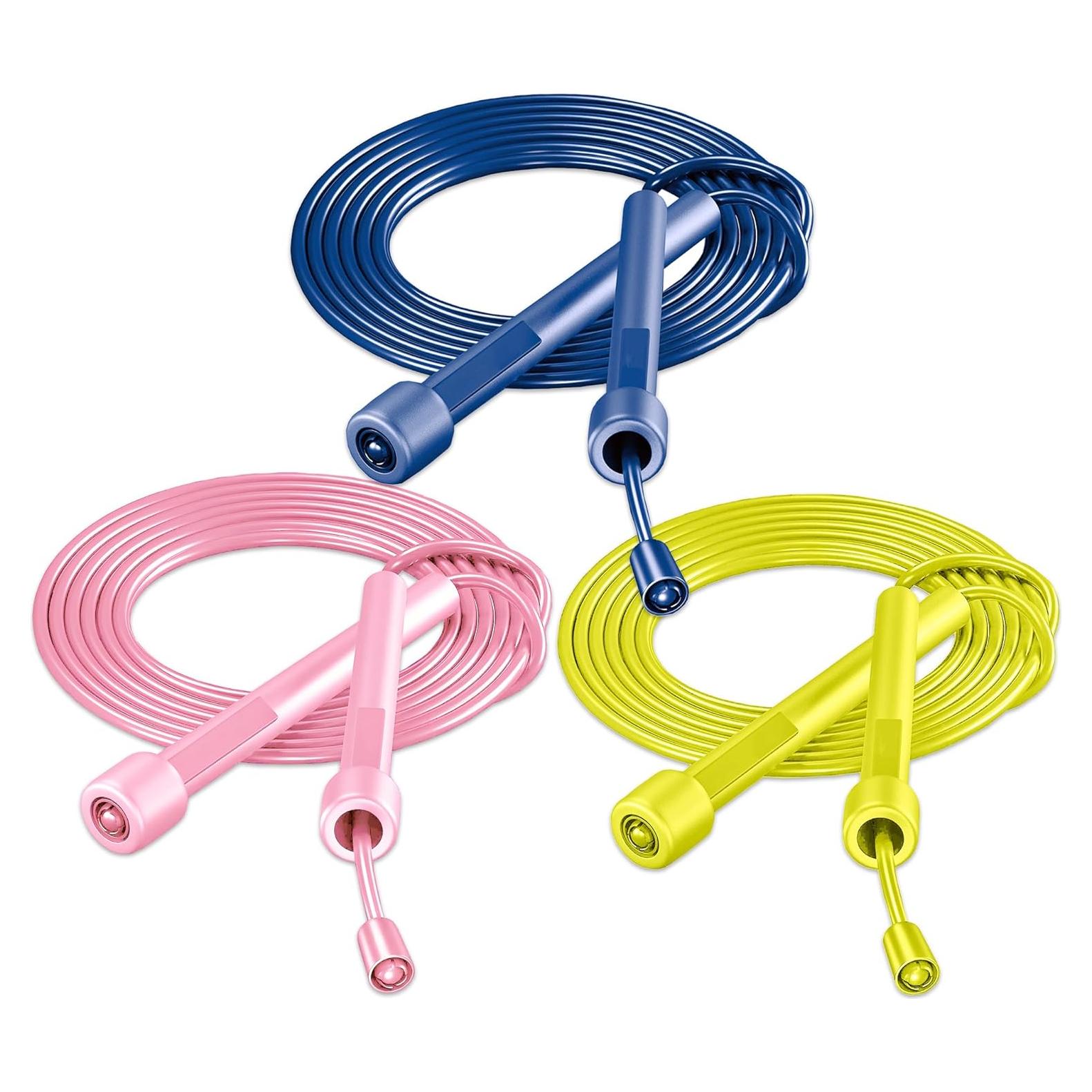 Cuerda de Saltar Ajustable GSMIEY para Niños 8-12 Años