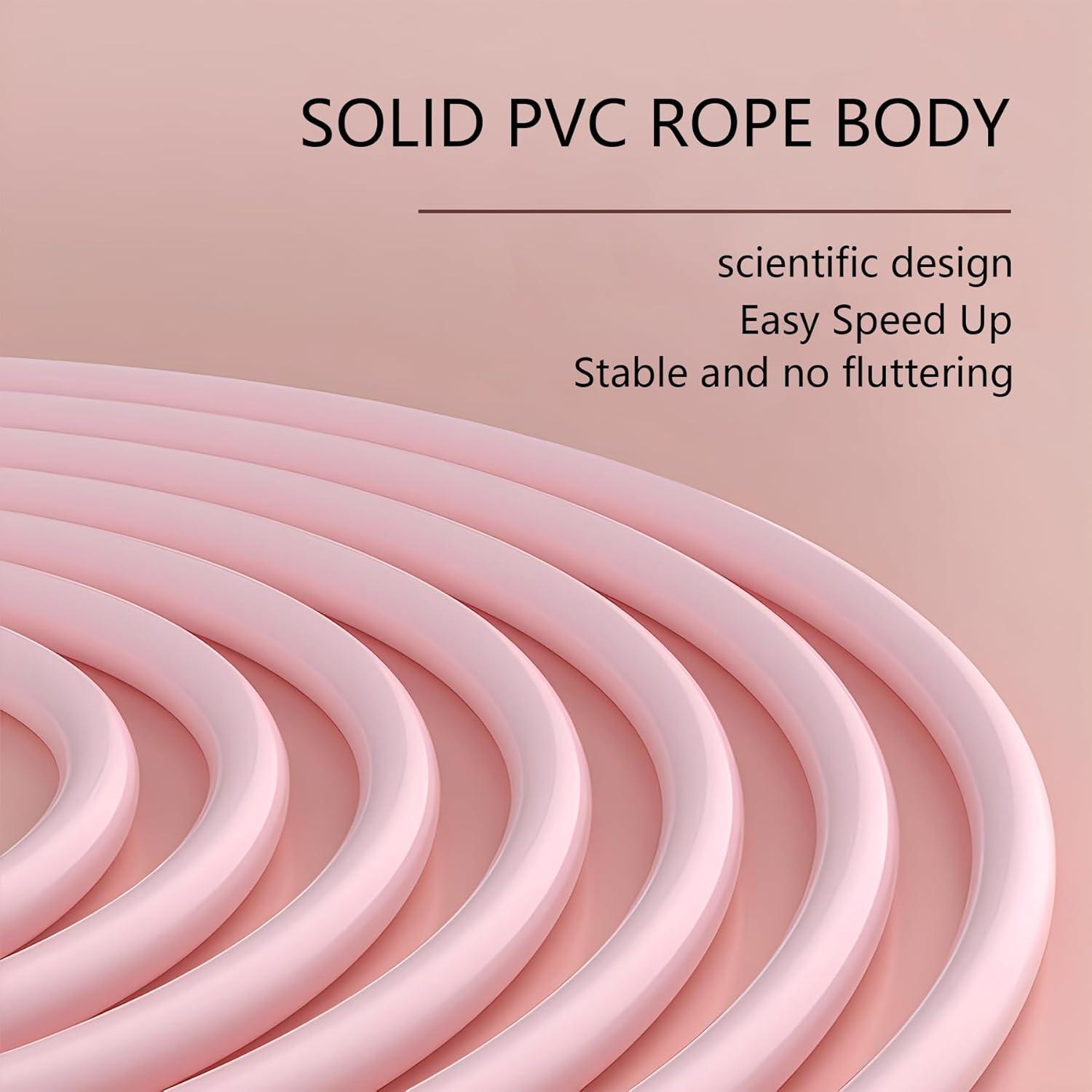 Cuerda de Saltar Ajustable GSMIEY para Niños y Adultos - PVC