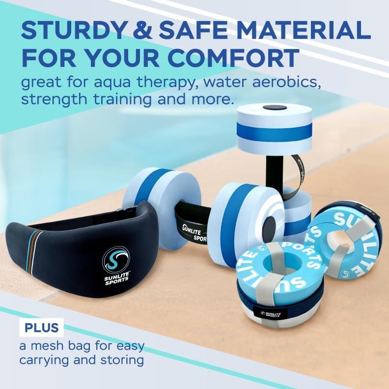 Conjunto de Ejercicio Acuático Sunlite Sports 6 Piezas