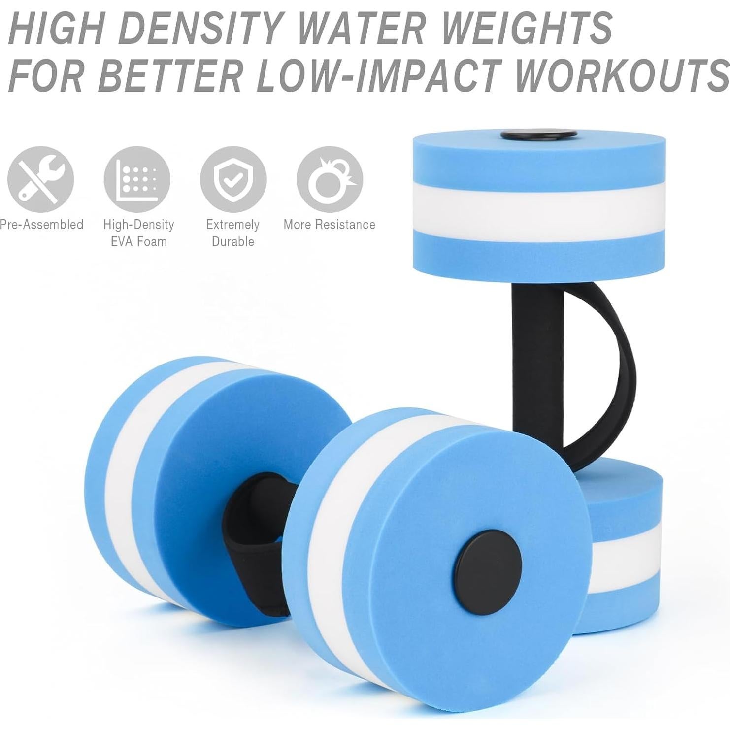 Set de Ejercicio Acuático NEAGLORY 6 Piezas Fitness Piscina