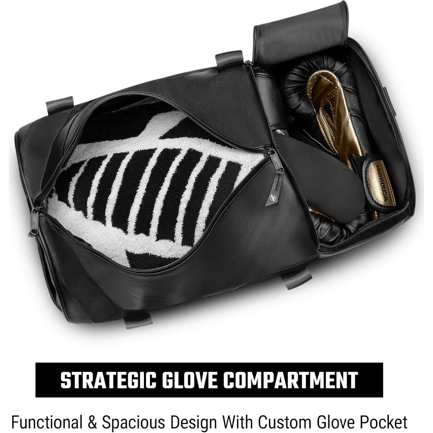 Bolsa Duffle de Boxeo Hayabusa Elite 35L Resistente al Agua