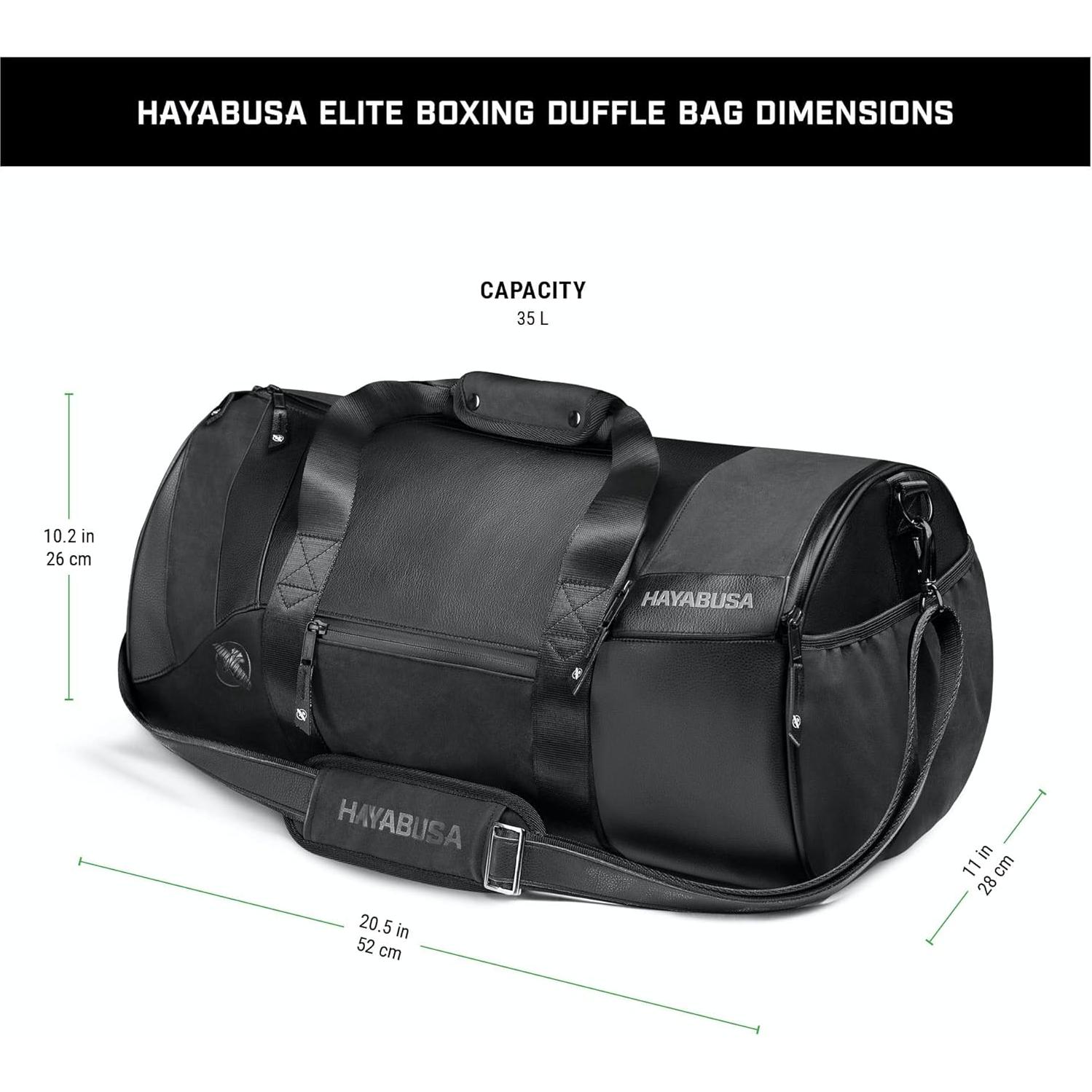 Bolsa Duffle de Boxeo Hayabusa Elite 35L Resistente al Agua