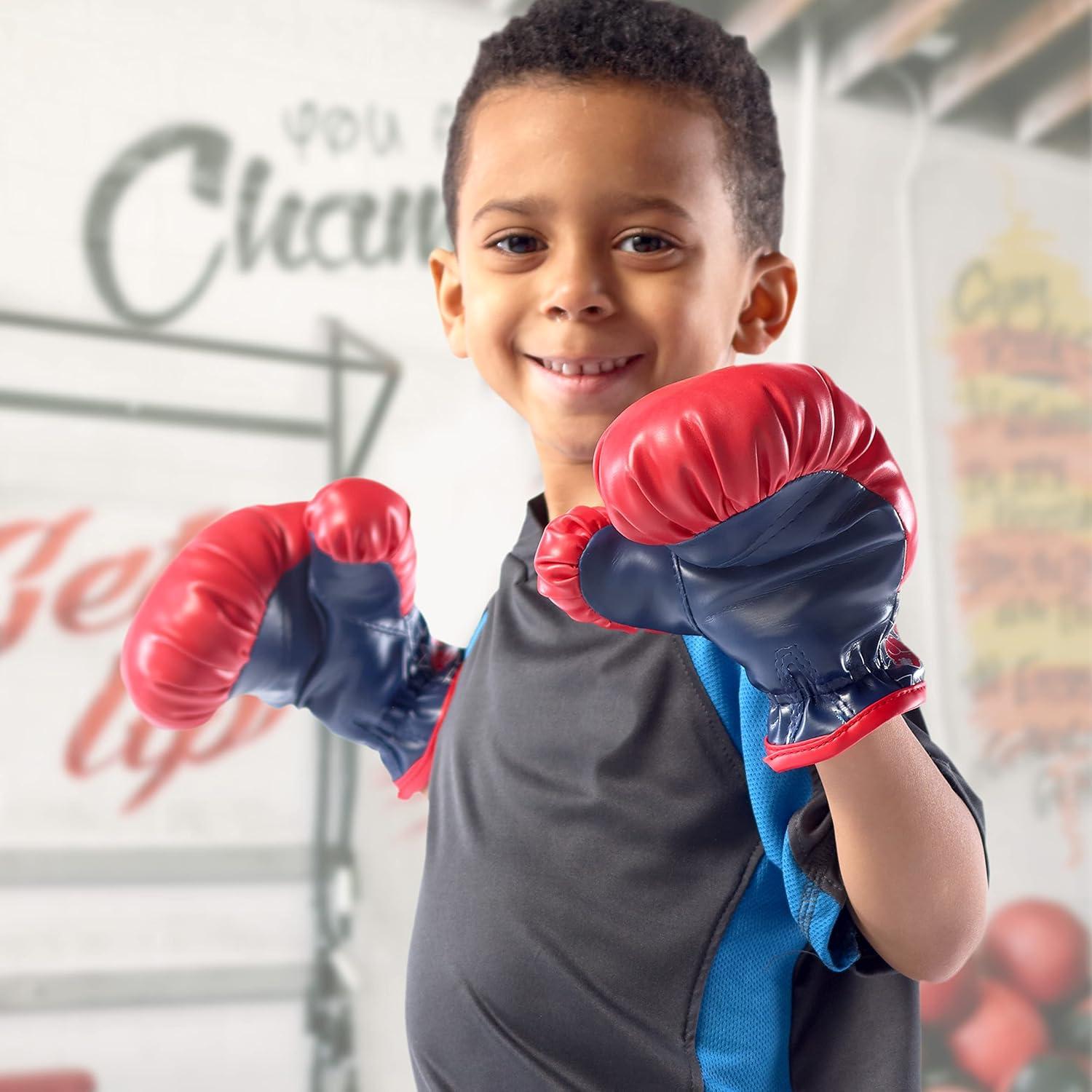 Conjunto de Boxeo Mini Franklin Sports para Niños - Saco y Guantes