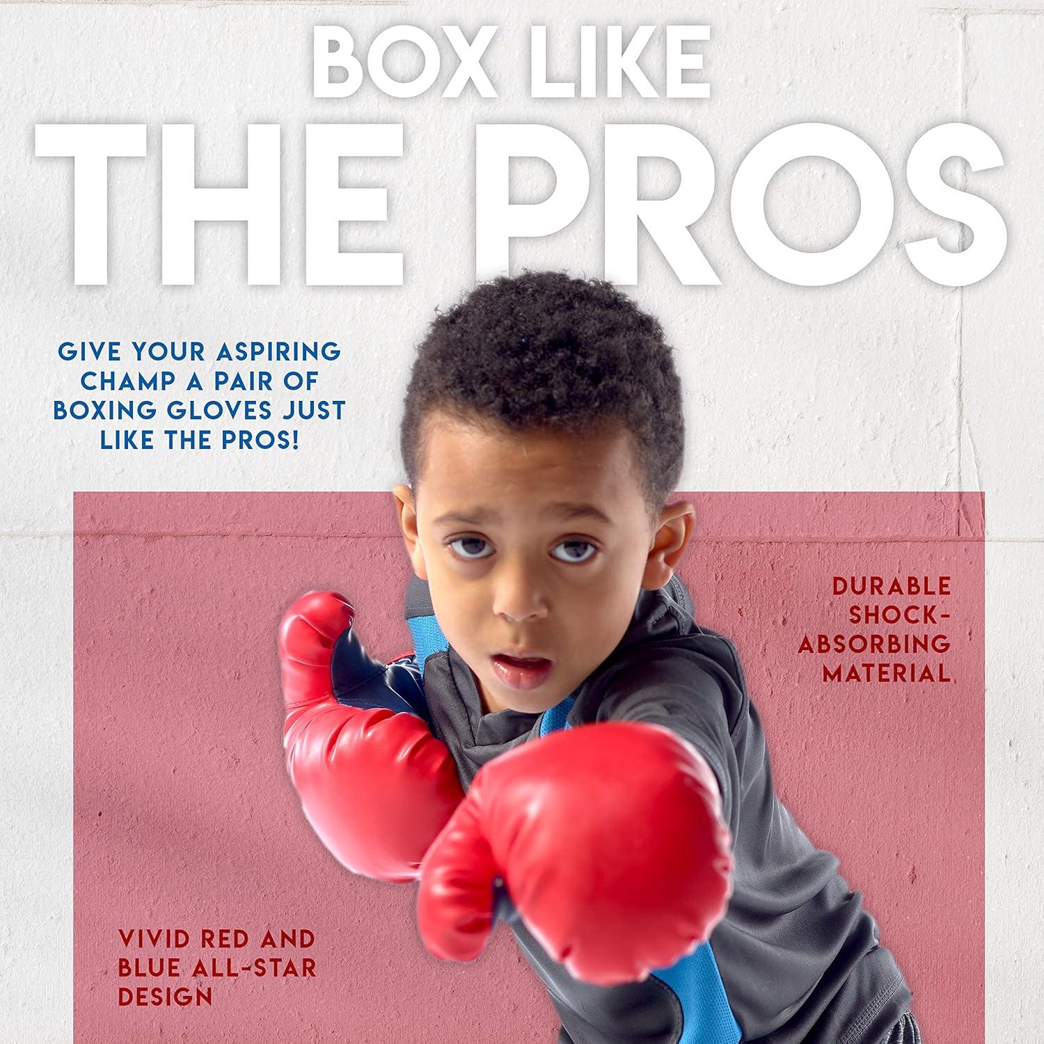 Conjunto de Boxeo Mini Franklin Sports para Niños - Saco y Guantes