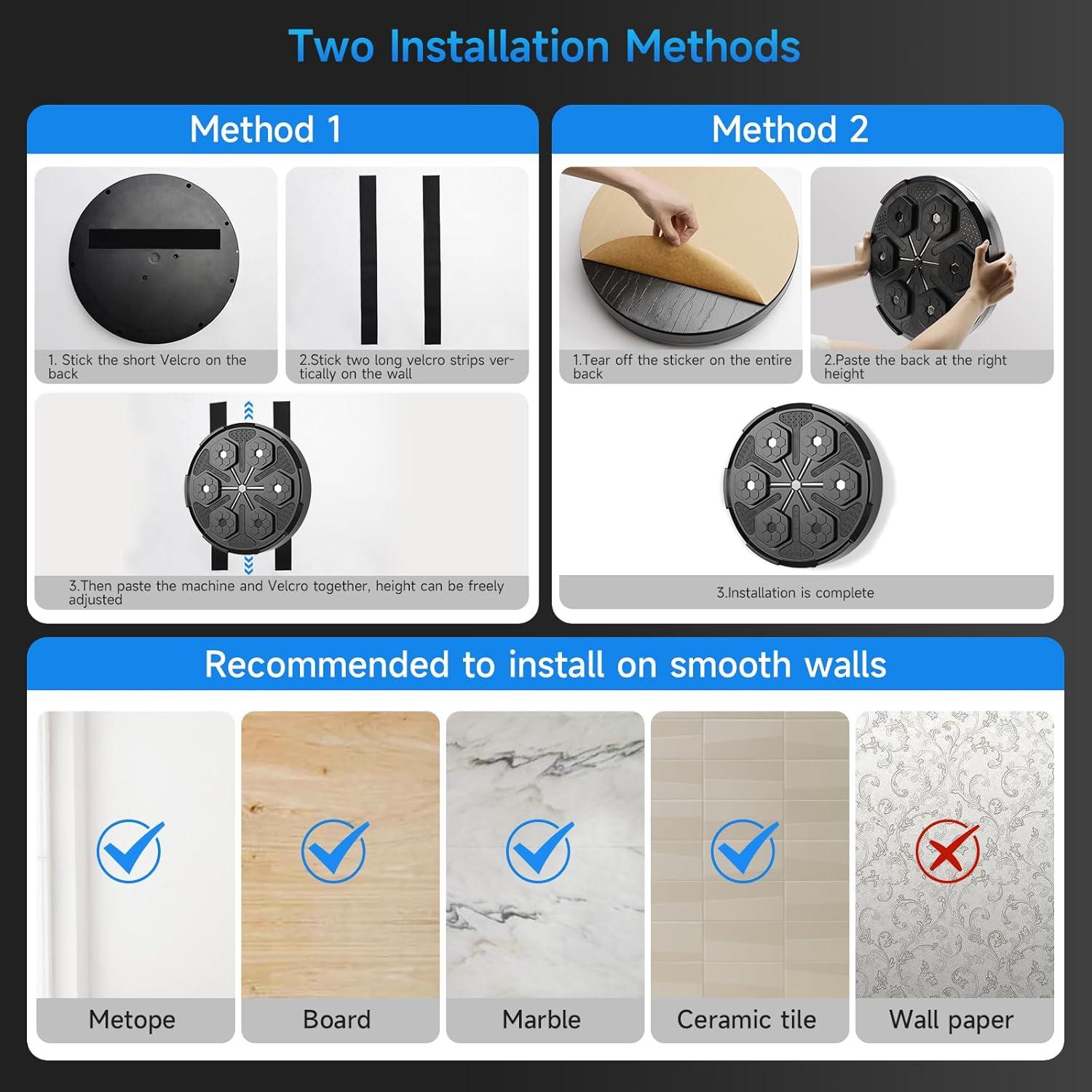 Máquina de Boxeo Musical Bruce & Shark con Guantes - Entrenador Inteligente