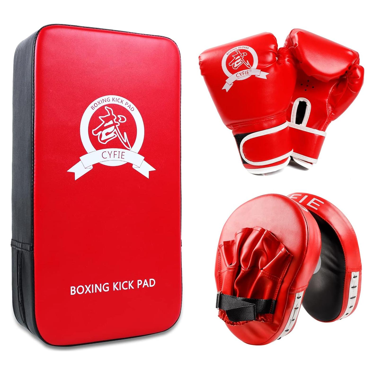 Set de Boxeo 3 en 1 SEISSO para Niños - Guantes y Almohadilla