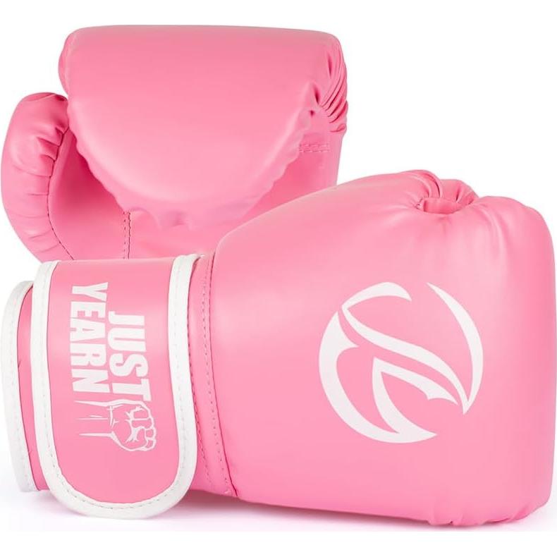 Guantes de Boxeo para Niños JUST YEARN 170g Rosa Entrenamiento