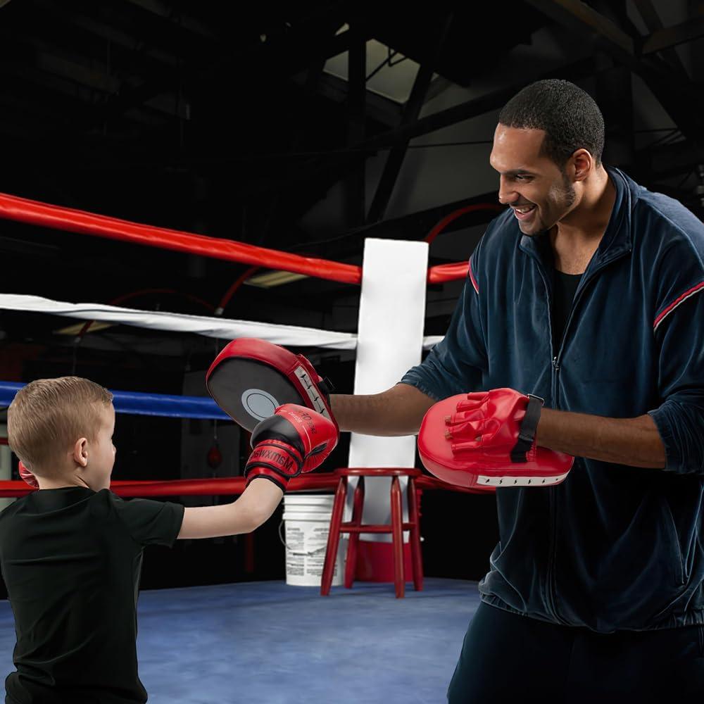 Juego de Guantes de Boxeo EUMAYES 6 oz para Niños 3-12 Años