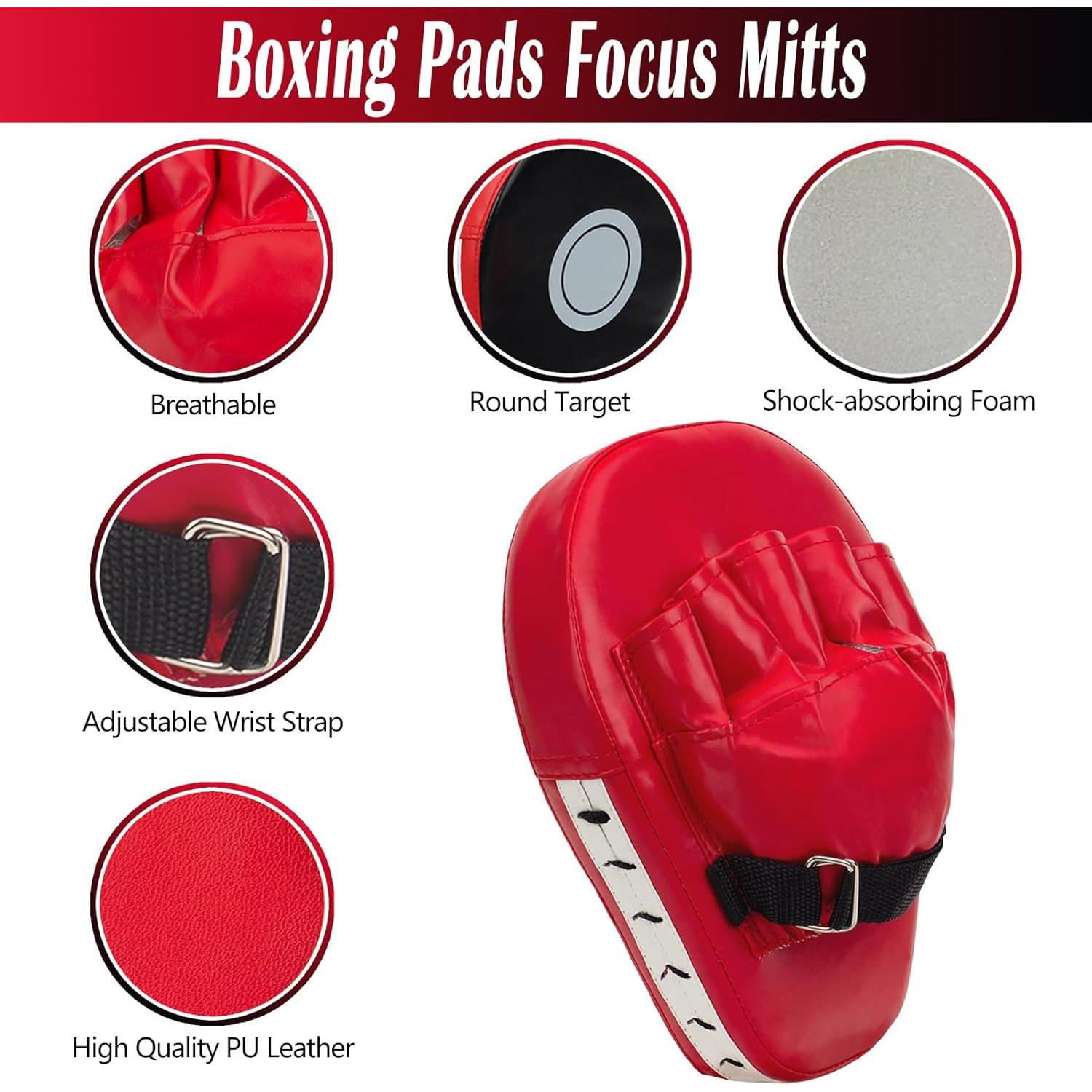 Juego de Guantes de Boxeo EUMAYES 6 oz para Niños 3-12 Años