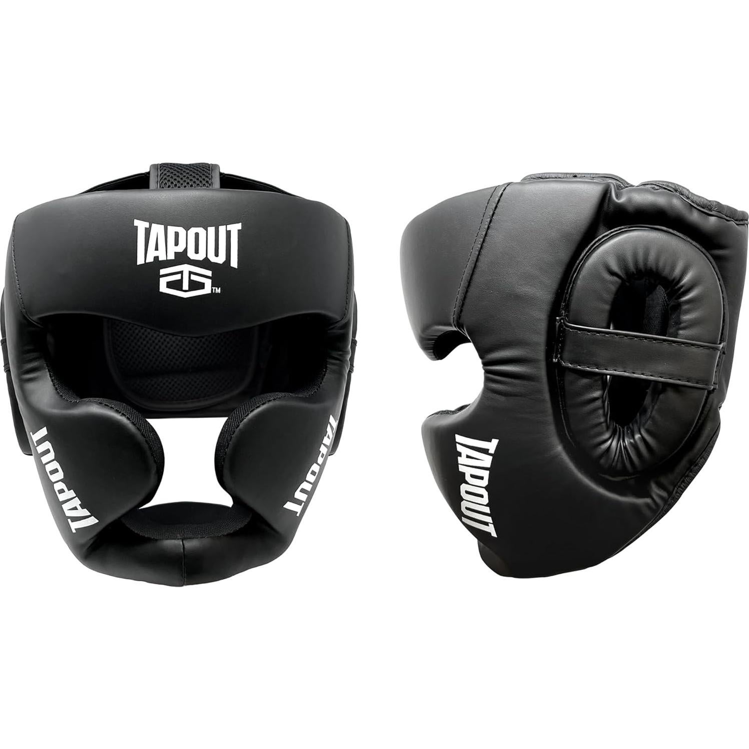 Conjunto de Boxeo TAPOUT - Guantes 10 oz, Casco, Vendajes y Bolsa