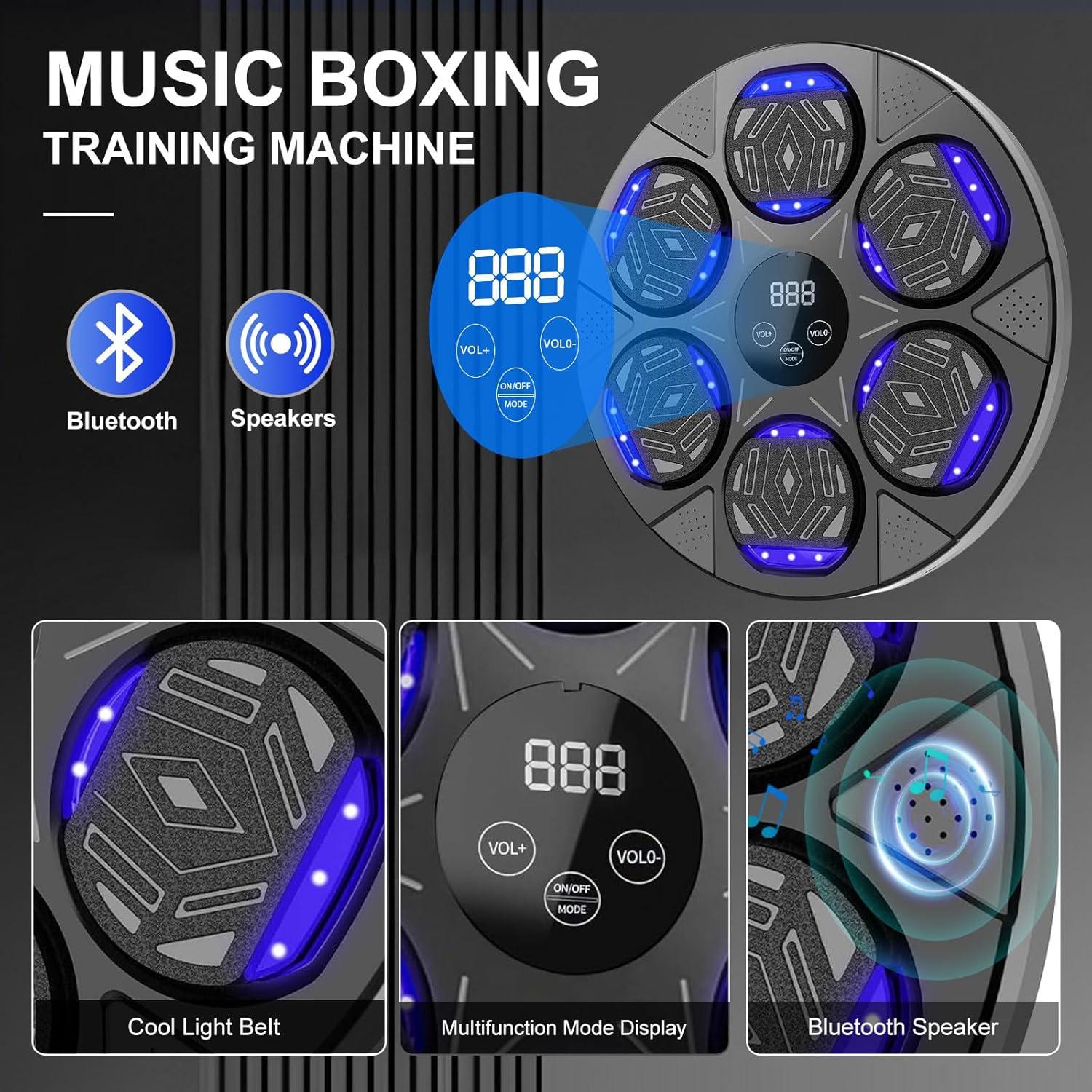 Máquina de Boxeo Musical Manchoose QJB-55, Fitness en Casa