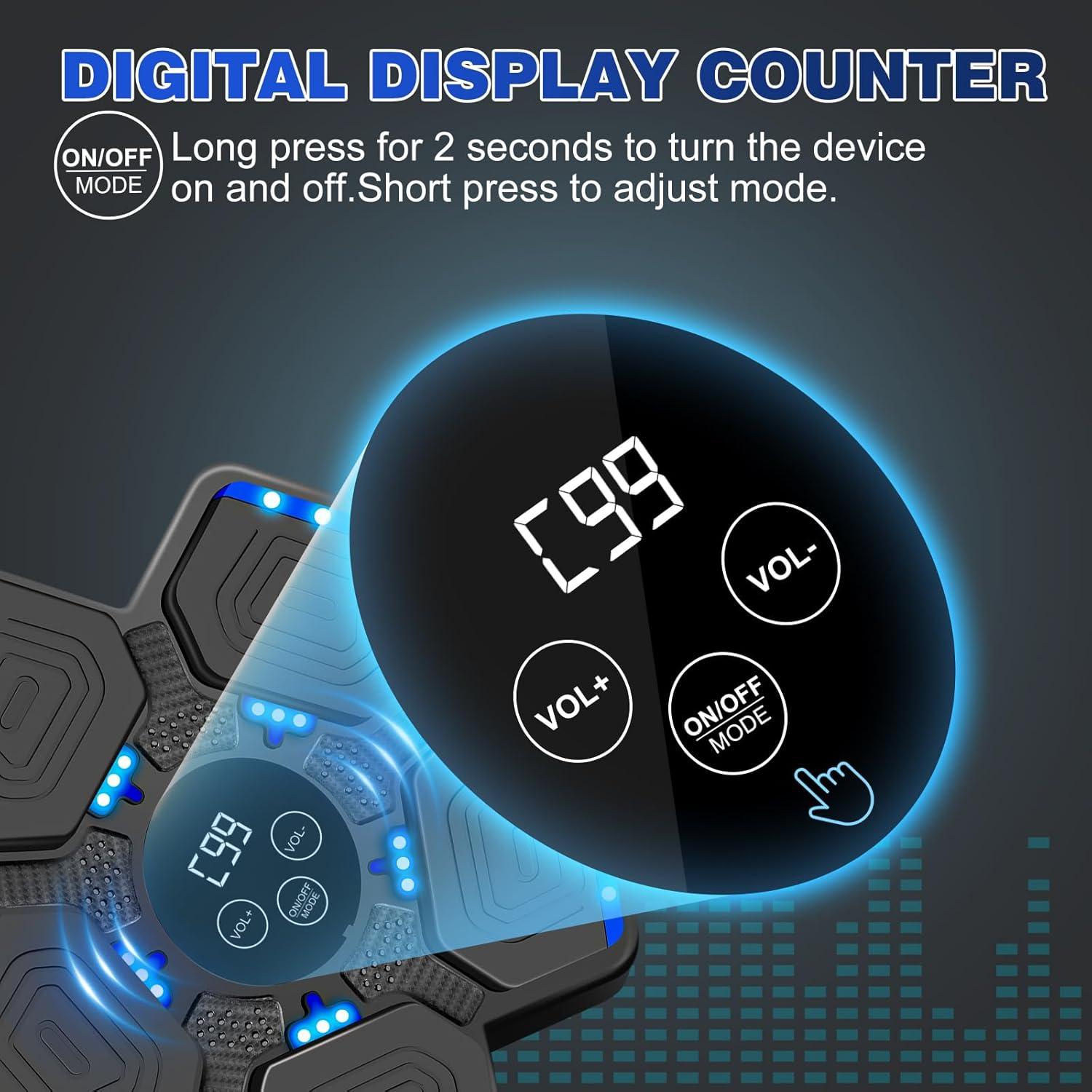 Máquina de Boxeo Musical YORWHIN con Guantes - Entrenamiento en Casa