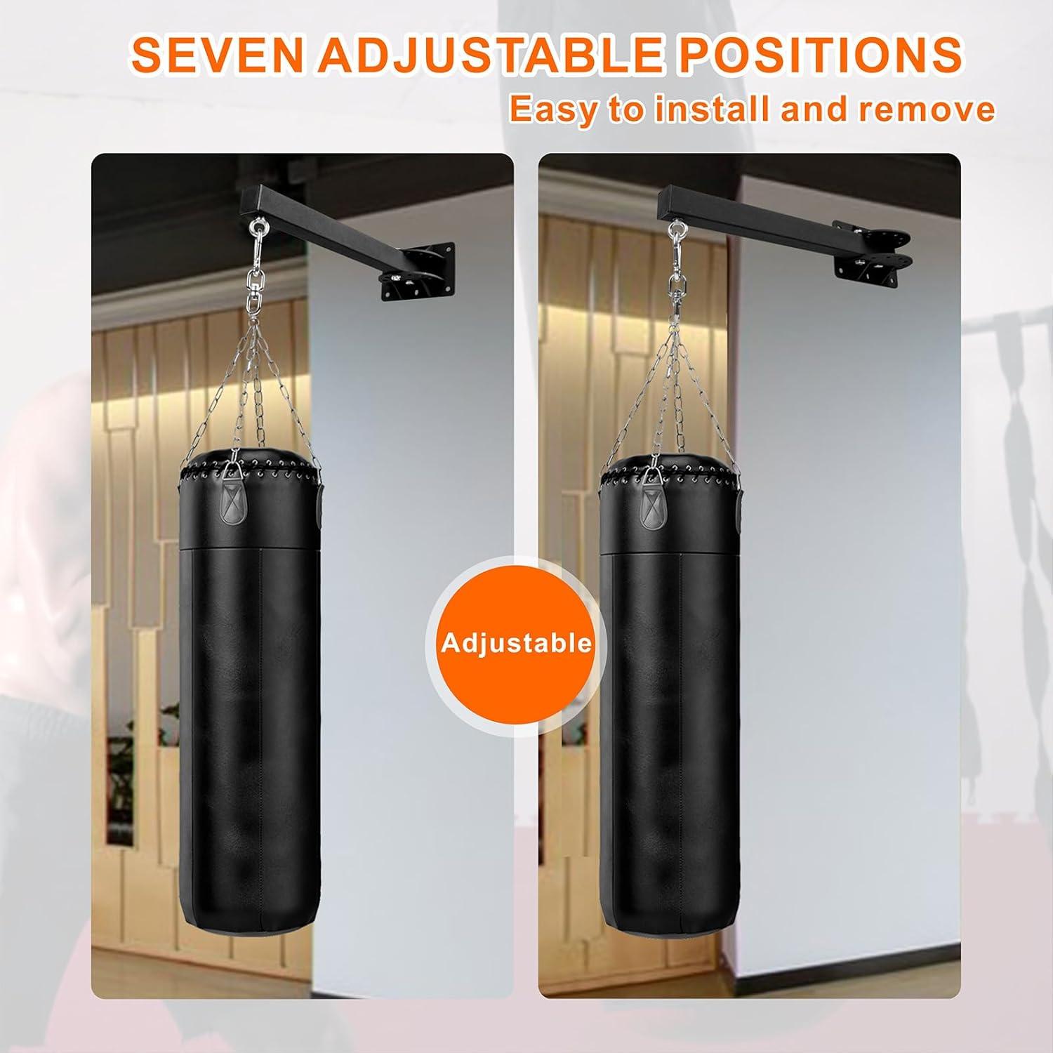 Soporte de Bolsa de Boxeo YZZHAJ 1207 Ajustable 7 Posiciones