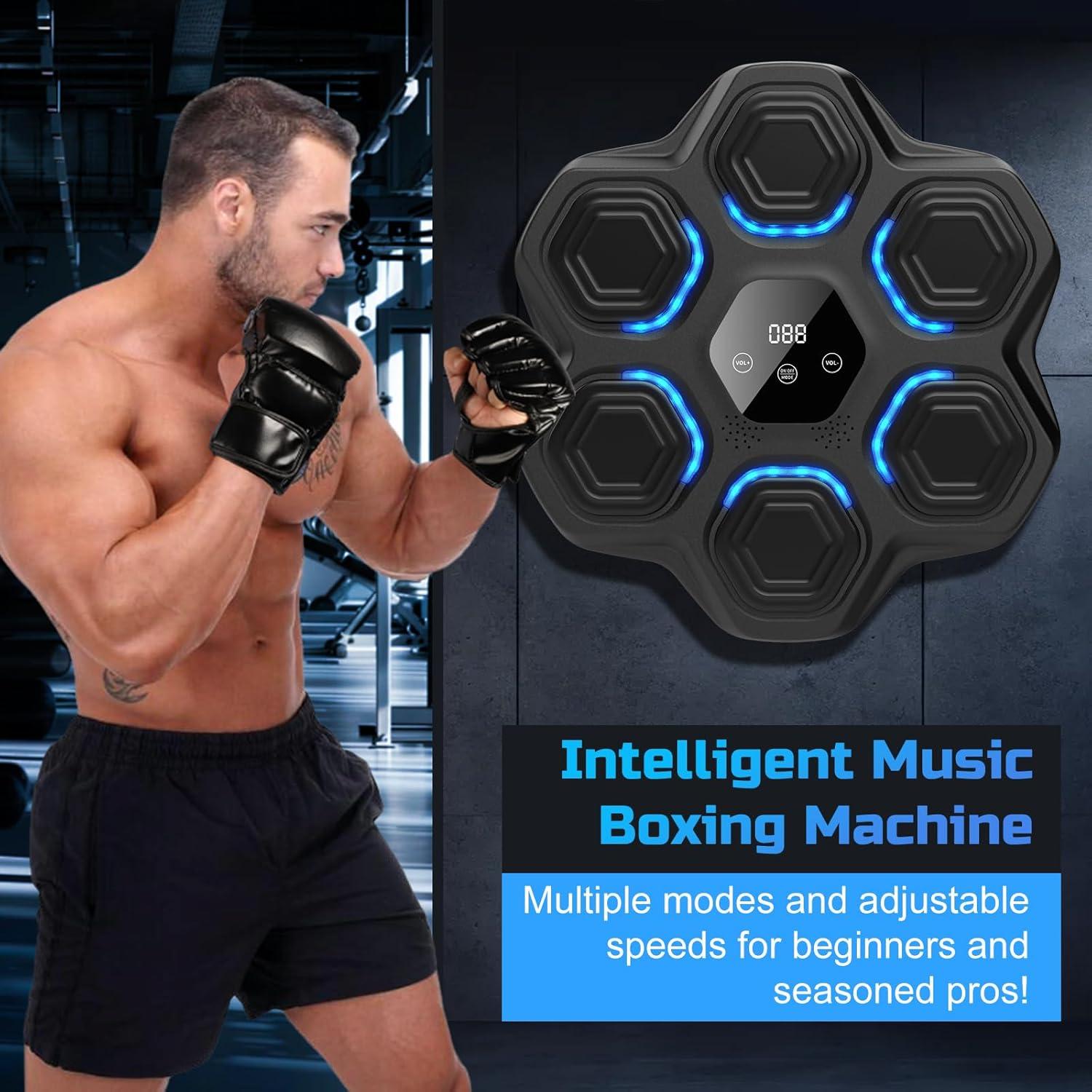 Máquina de Boxeo Musical YHR 6 Objetivos Bluetooth 2.72 kg