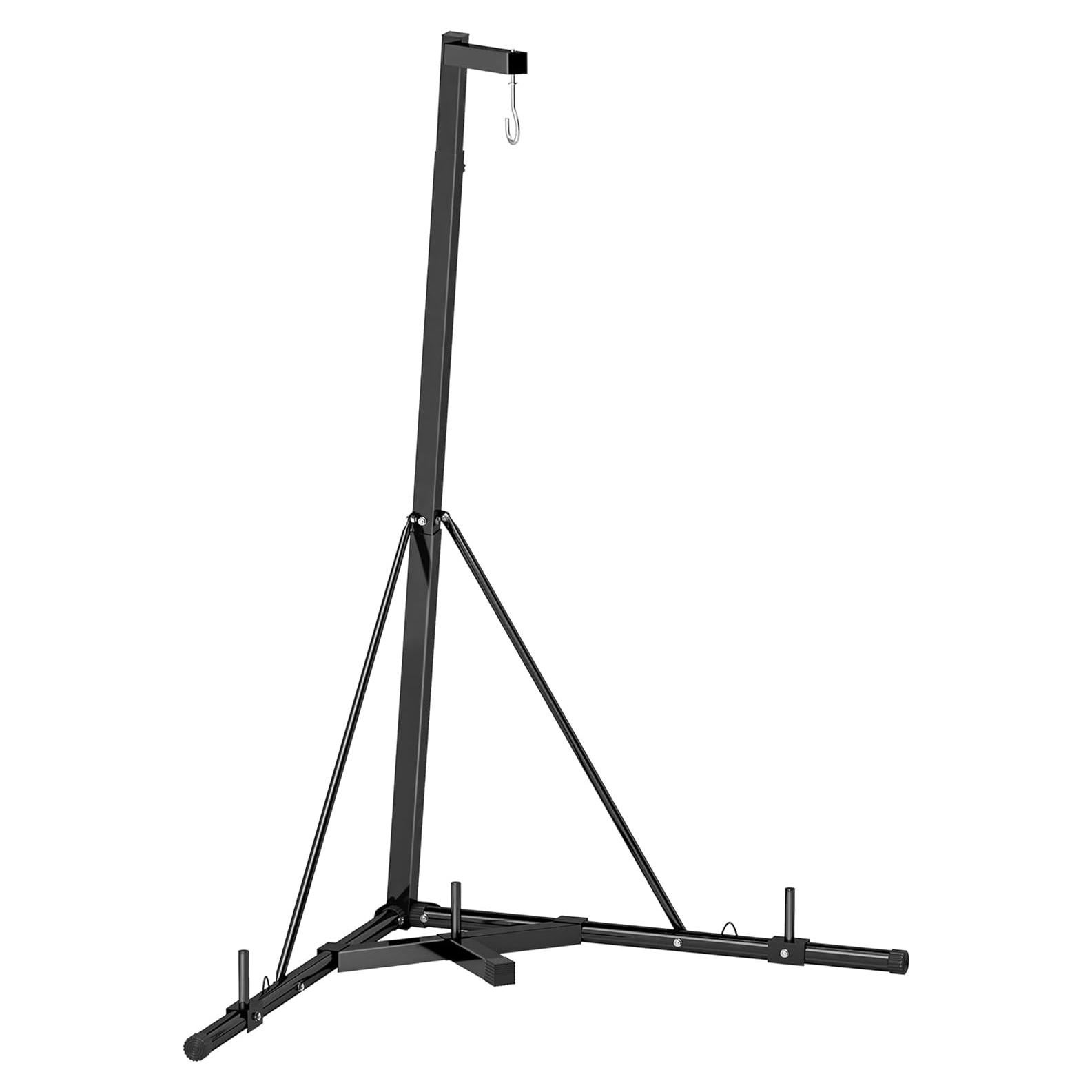 Soporte Plegable para Bolsa de Boxeo Soozier, Altura Ajustable 162-205 cm