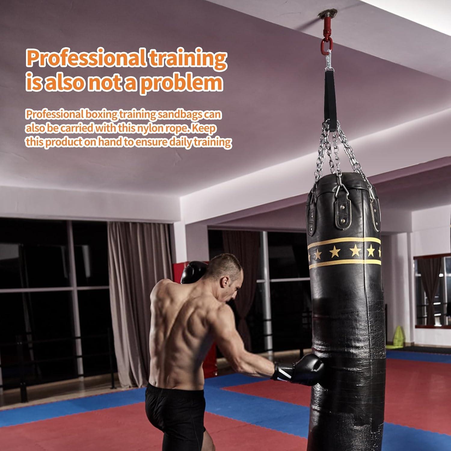 Soporte para Bolsa Pesada ChengFu de Nylon 51cm para Boxeo