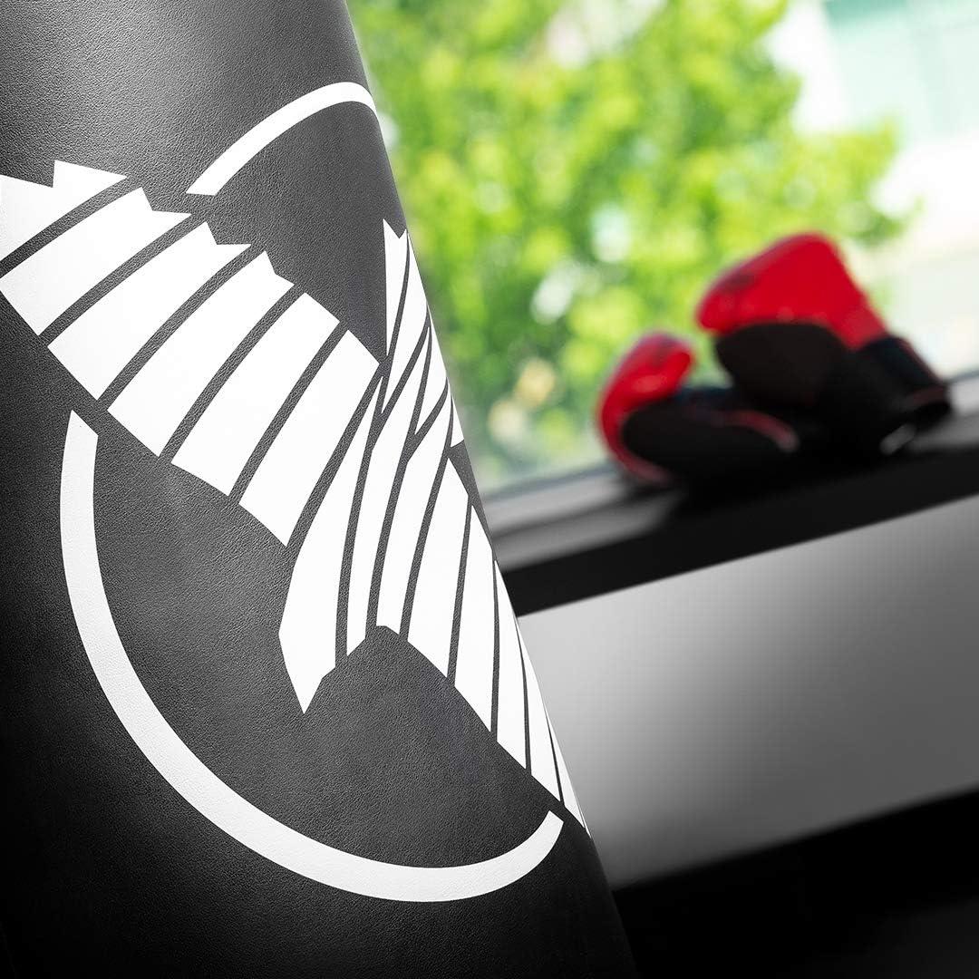 Saco de Boxeo Pesado Hayabusa 1.52m Cuero Negro Sin Llenar
