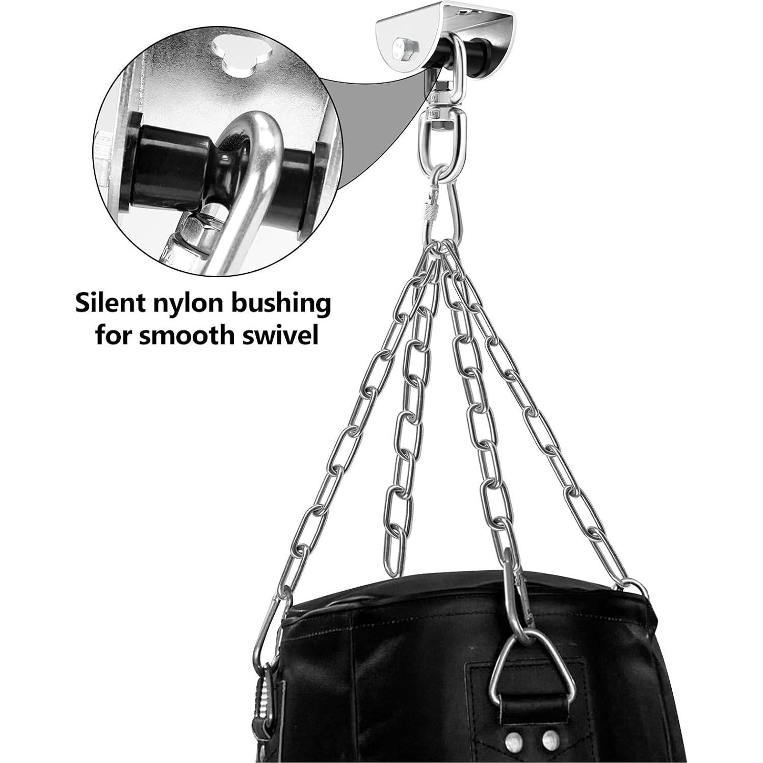 Soporte para bolsa pesada Eapele ZF94 con giro 360°