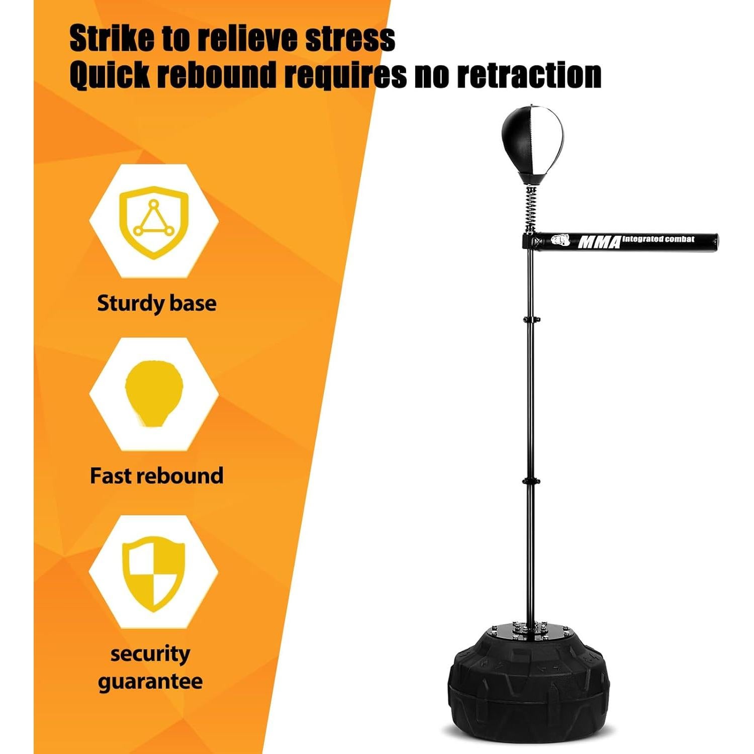 Entrenador de Velocidad de Boxeo INNOLIFE TM-0079 Ajustable