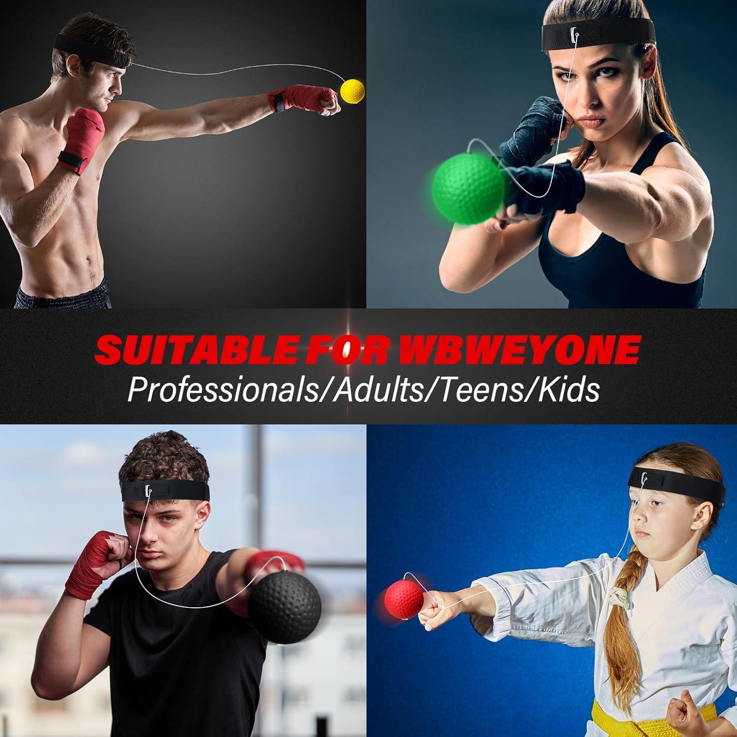 Conjunto de Entrenamiento de Boxeo Skylety 10 Pcs con Bolas