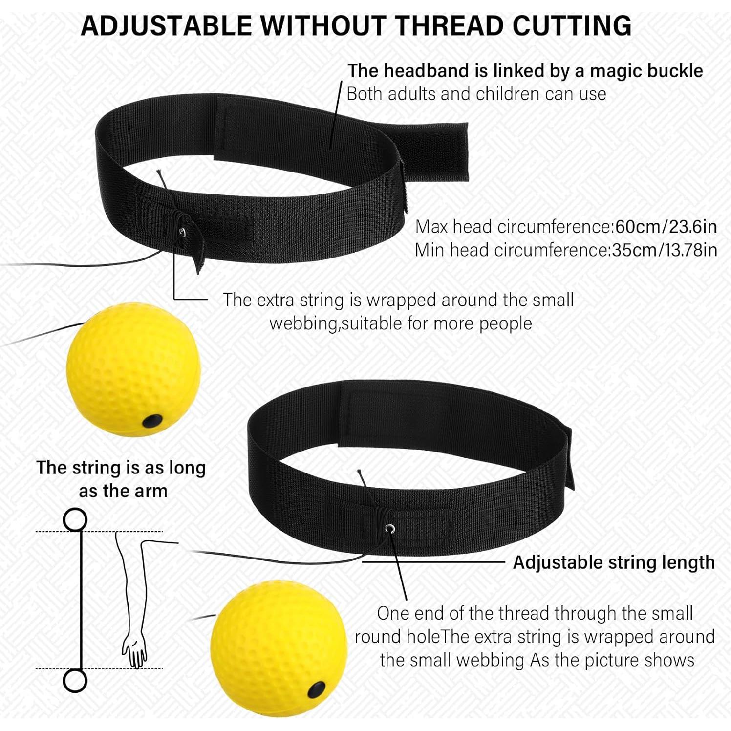 Conjunto de Entrenamiento de Boxeo Skylety 10 Pcs con Bolas