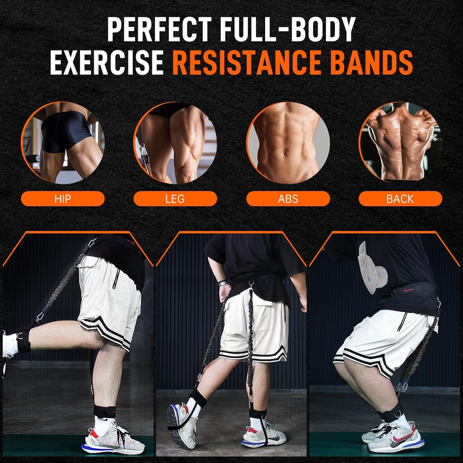 Entrenador de Salto Vertical VOPOCO - Bandas de Resistencia 27.2 kg