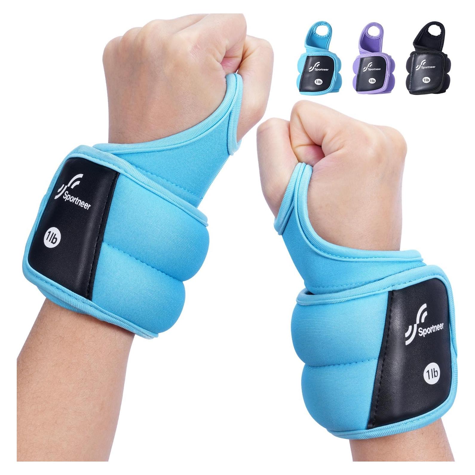 Pesas de Muñeca Sportneer 0.45 kg x 2 para Entrenamiento