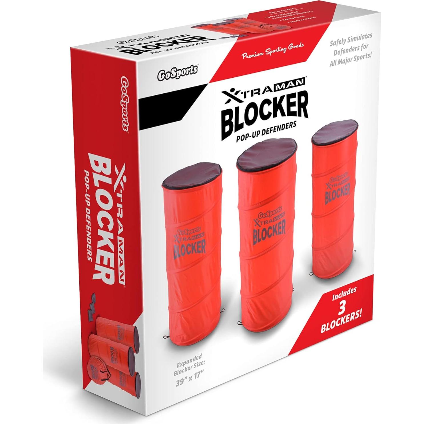 Bloqueadores Pop-Up GoSports Xtraman 3 Piezas Multi-Deporte