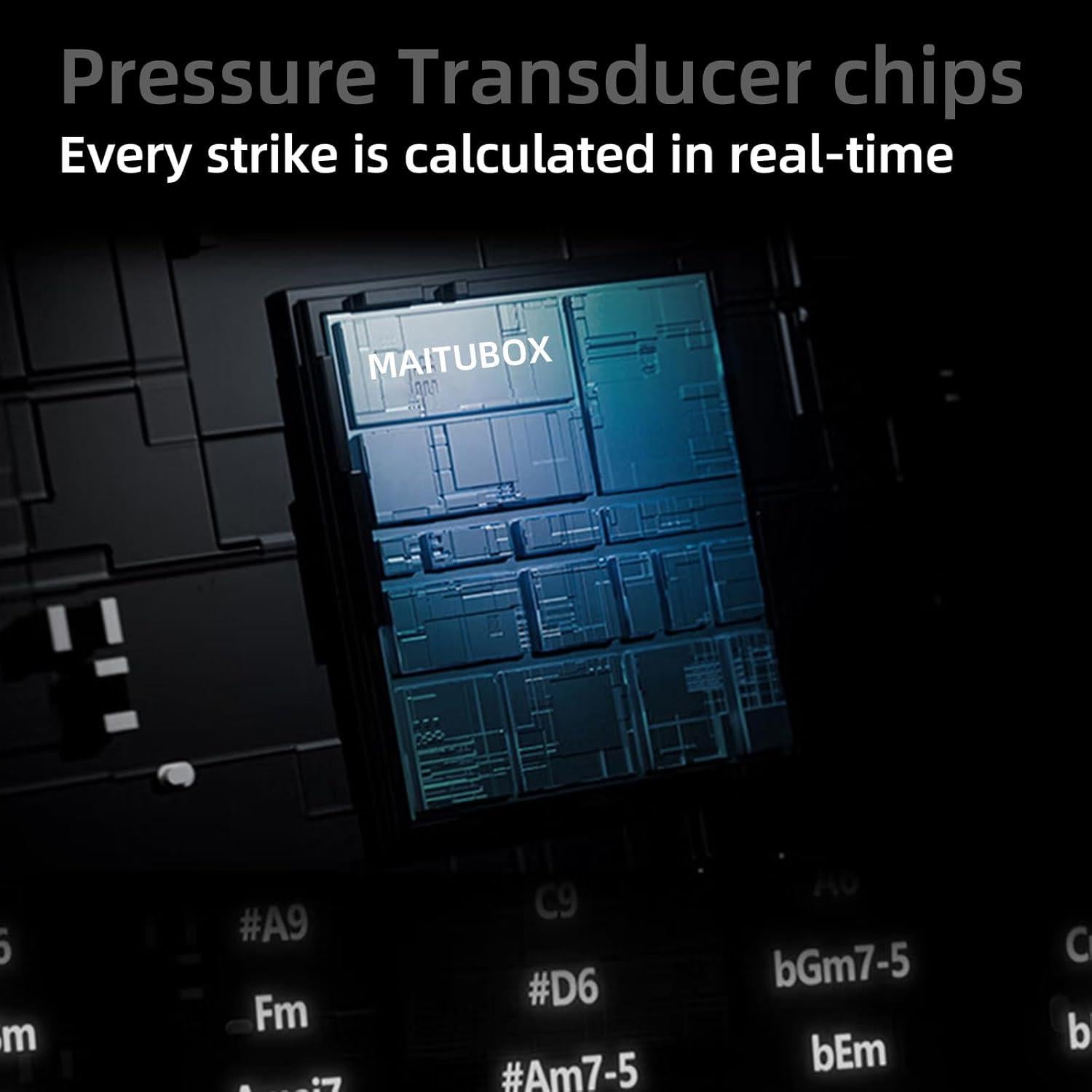 Maitu Máquina de Boxeo Musical Inteligente - M4 Negro, 5kg