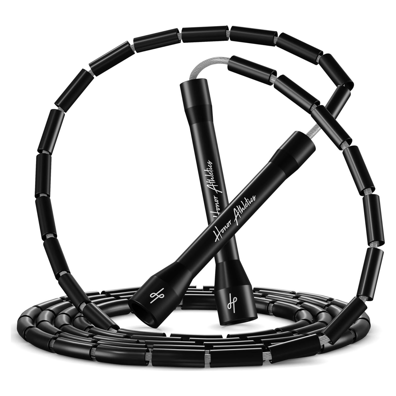 Cuerda de Salto Honor Athletics 2.0 Ajustable 3.05m Negra