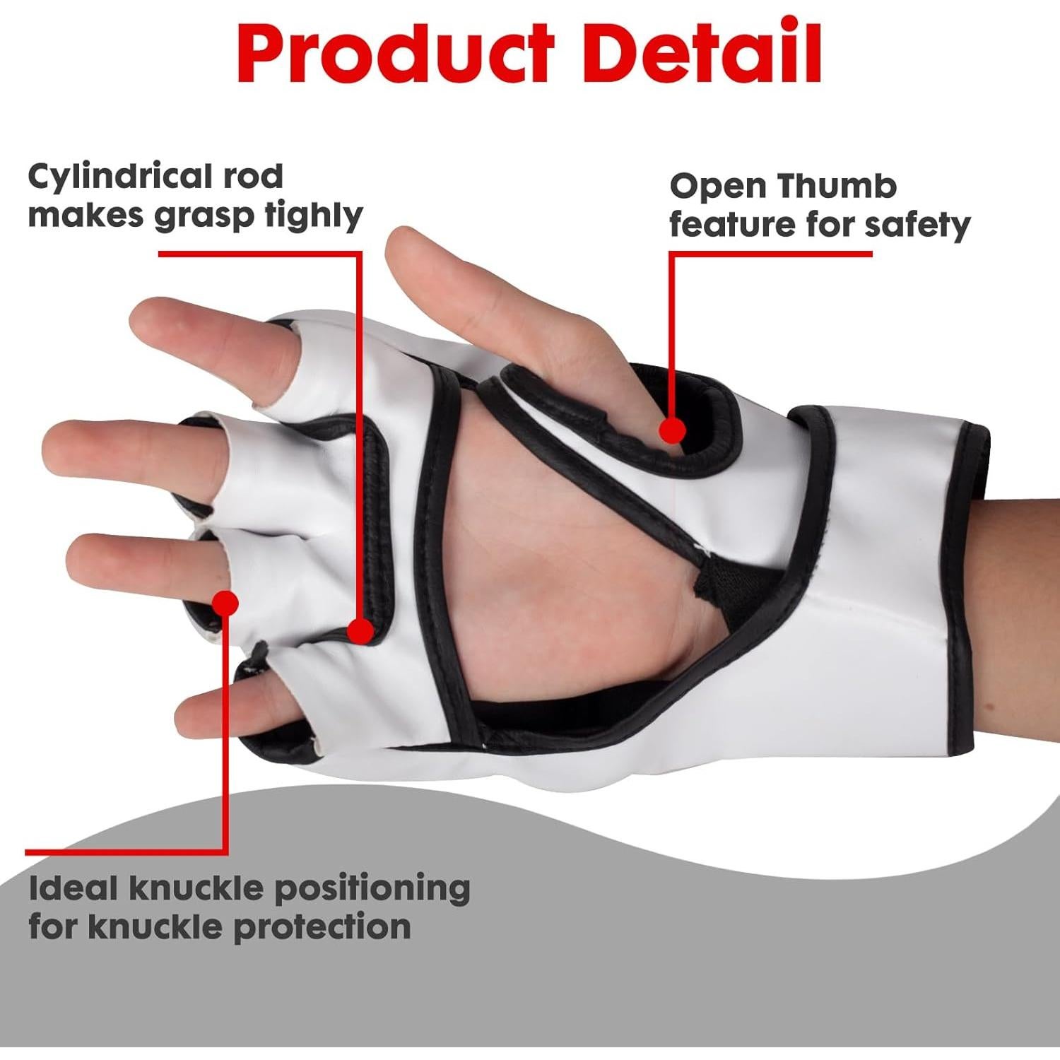 Guantes de Boxeo LuiceABC de Entrenamiento Kickboxing Medianos