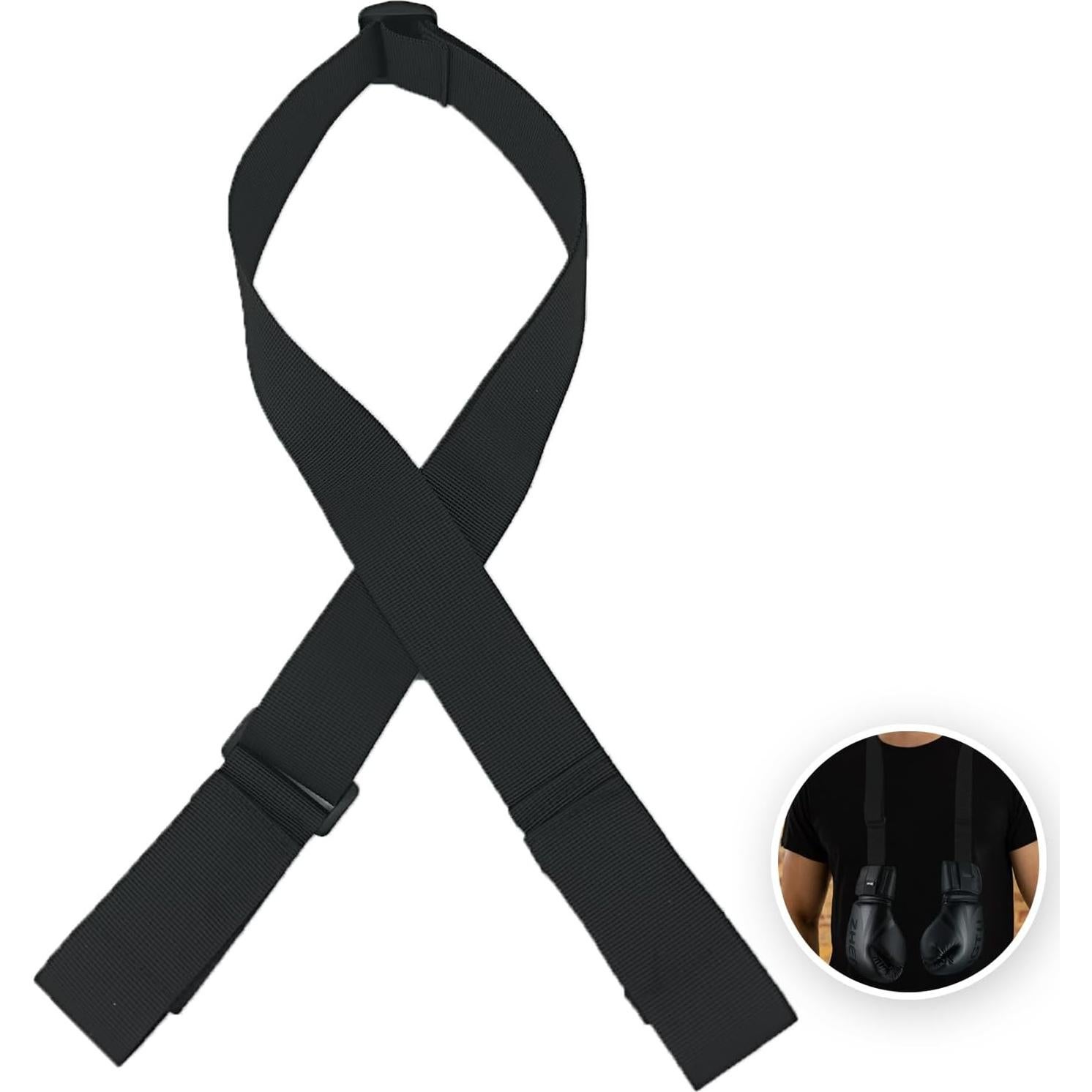 Correa Ajustable para Guantes de Boxeo ELLENTAE 66-117 cm