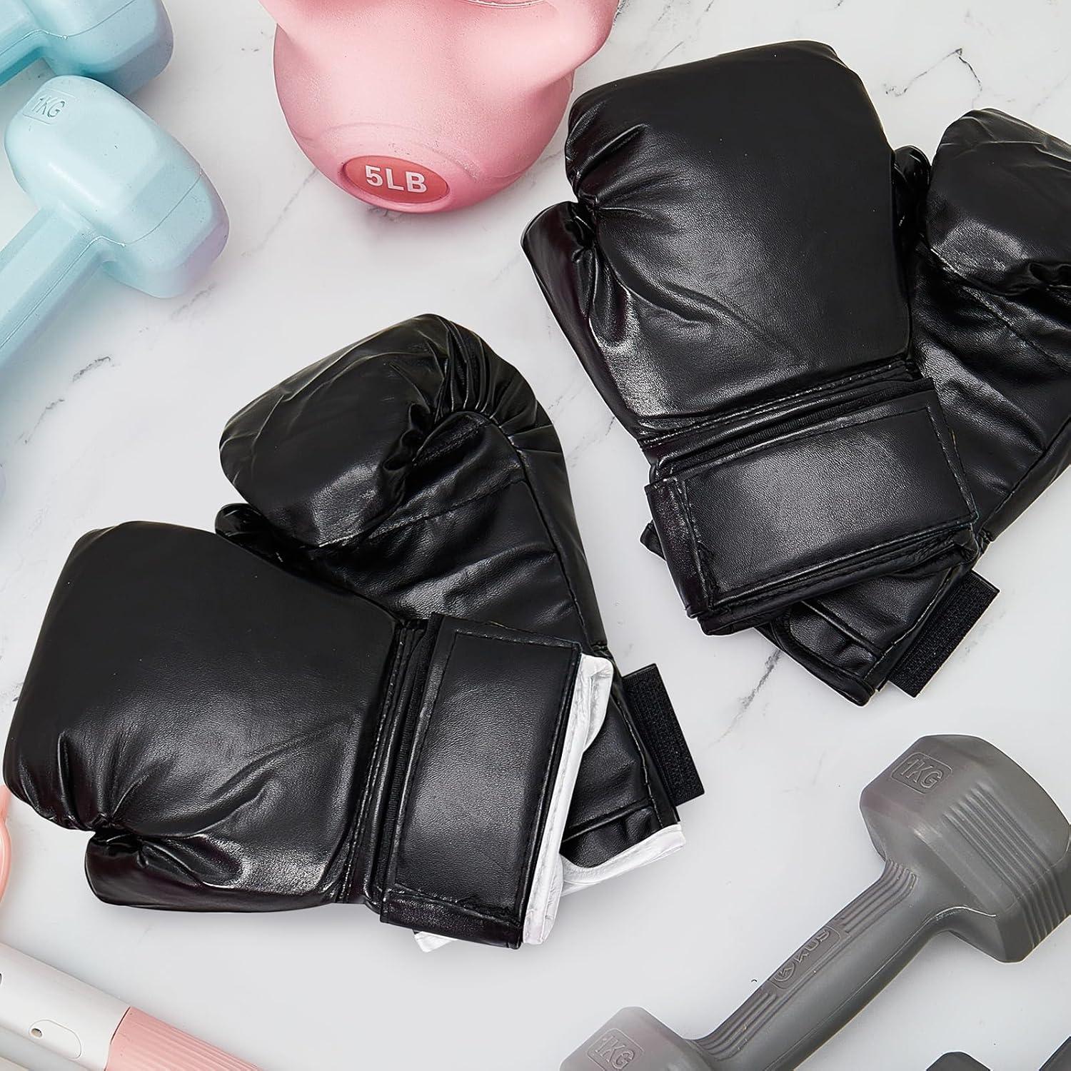 Guantes de Boxeo VercanMonth 6 oz para Niños 2 Pares Entrenamiento