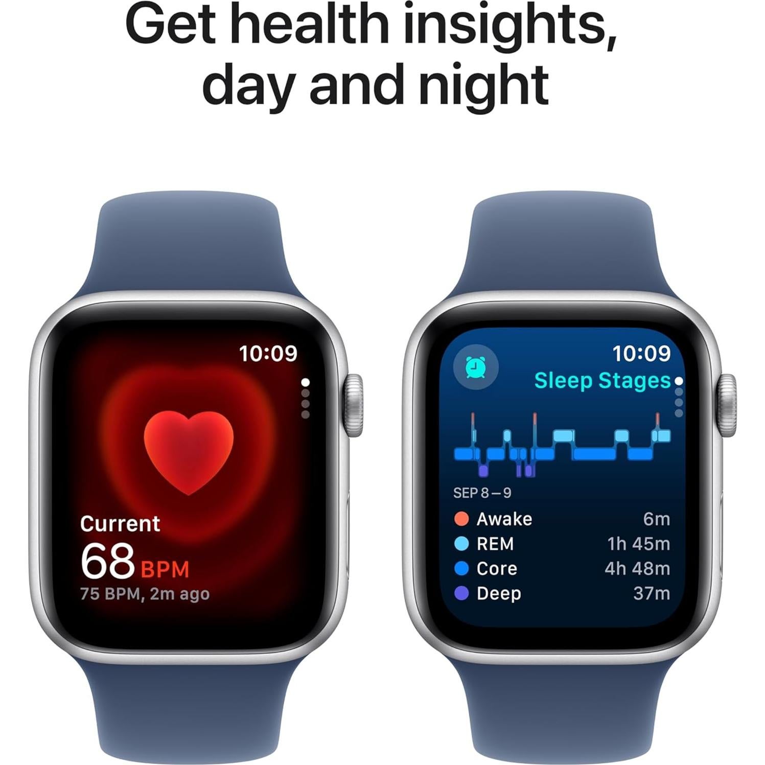 Apple Watch SE 2ª Gen GPS 44mm Aluminio Plateado Fitness