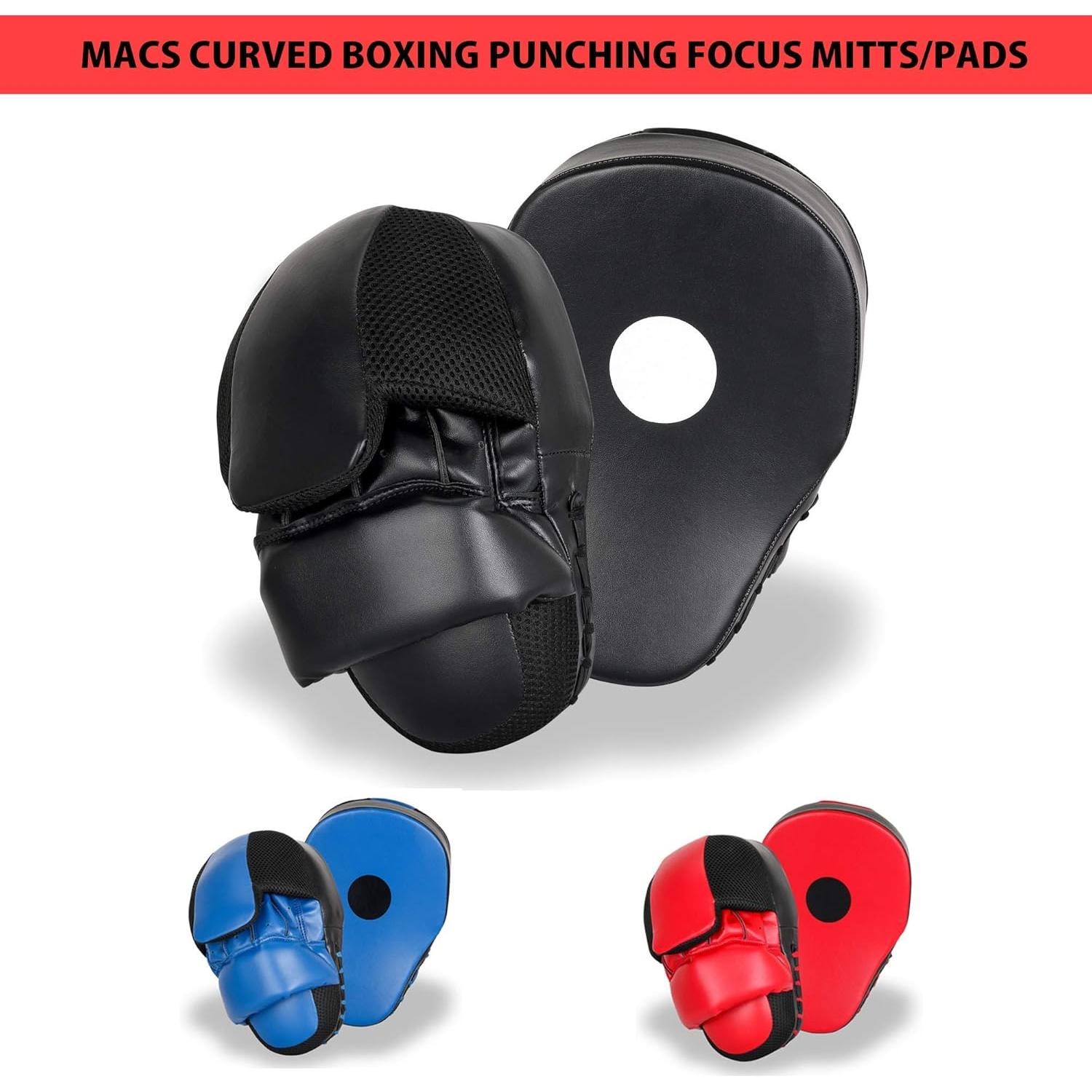 Guantes de Enfoque MACS para Boxeo y Kickboxing Unisex