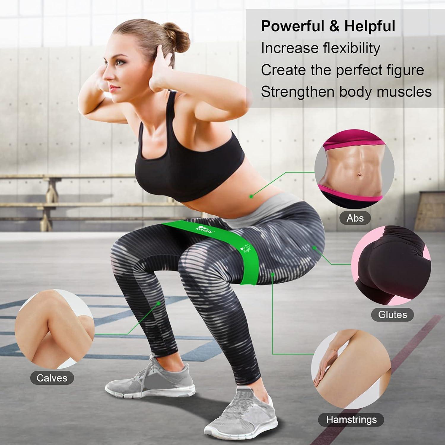 Banda de Resistencia Himaly - 5 Niveles de Fuerza, Caucho Natural