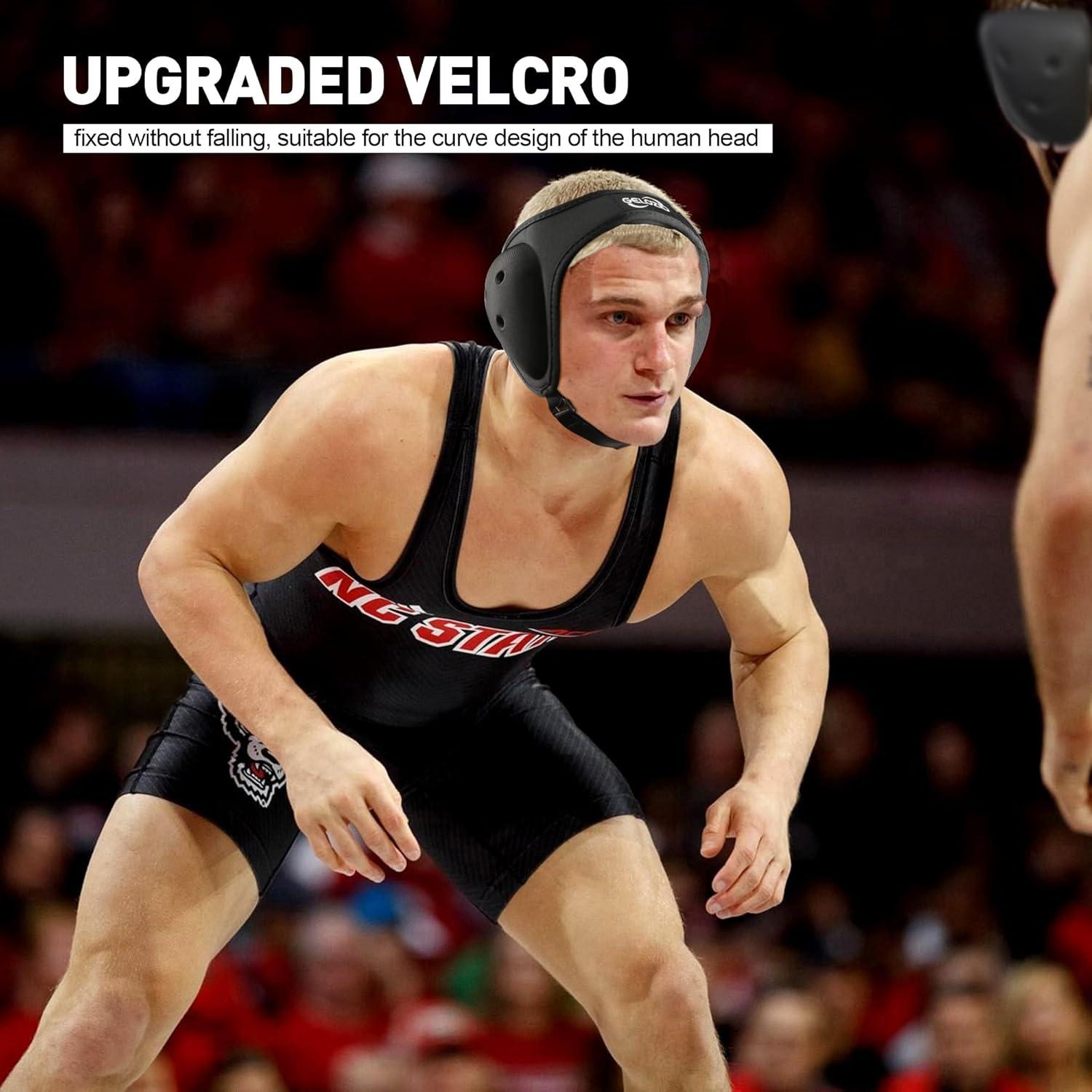 Cabezal de Lucha Gelozid SR-WPH-L Ajustable para MMA y BJJ