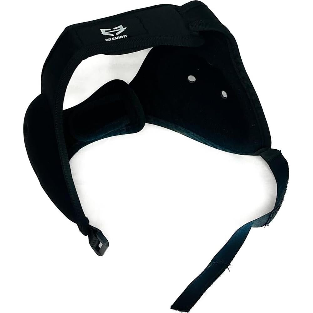 Headgear de Lucha Ajustable VE A GANARLO Negro Unisex
