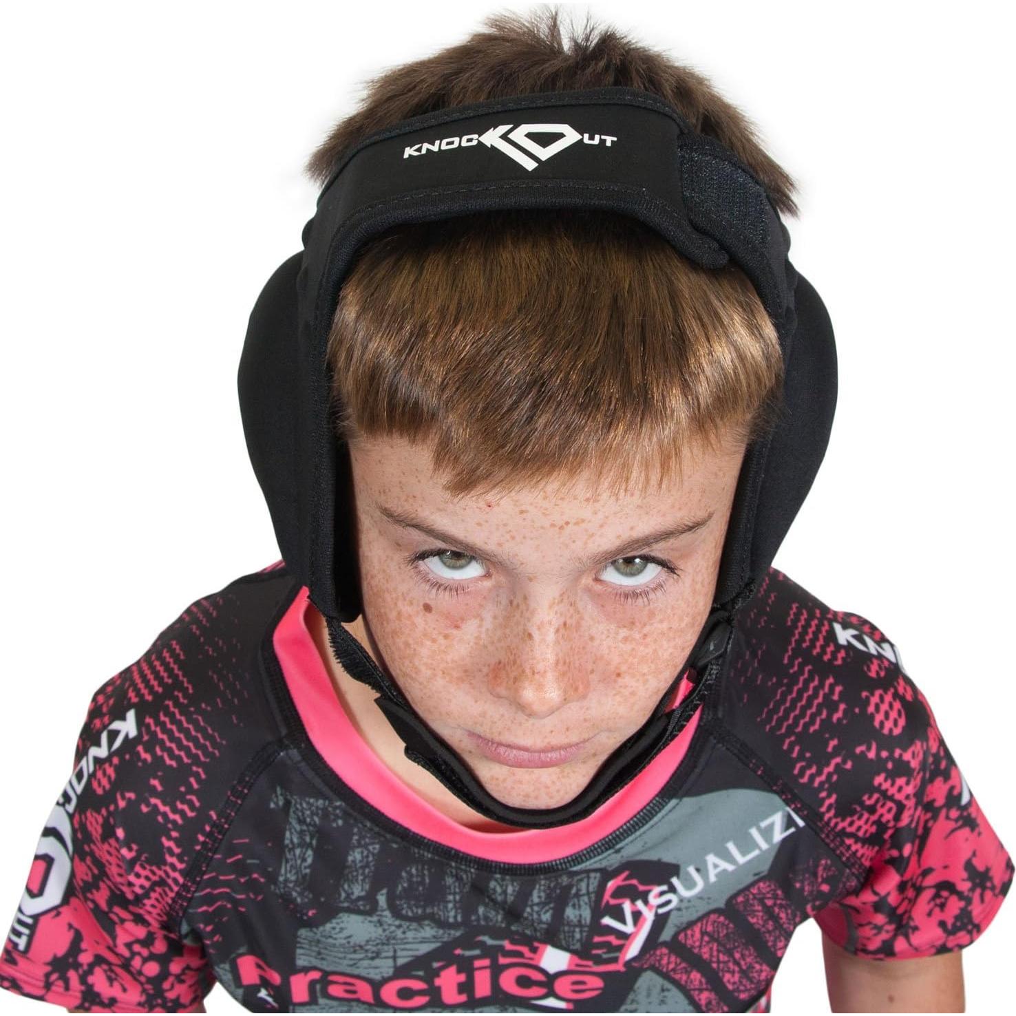 Cabezal de Lucha KO Sports Gear Ajustable para Niños Grandes