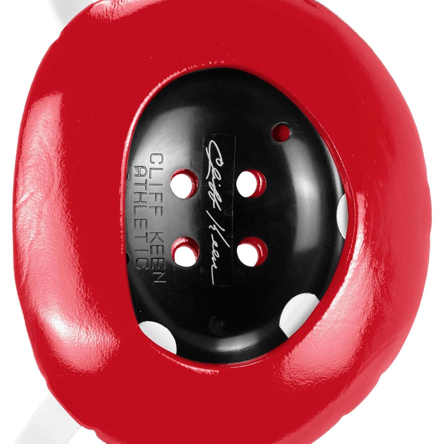 Equipo de Lucha Libre Cliff Keen La Firma - Talla Única Carmesí/Blanco