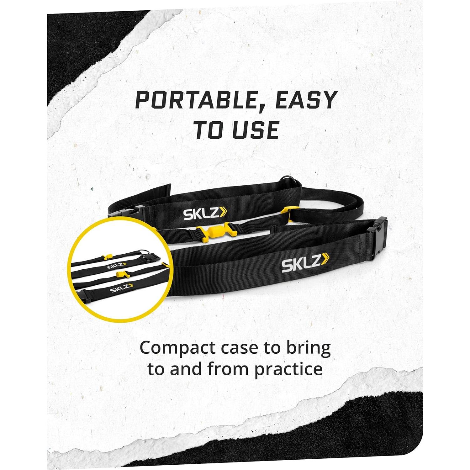 Cinturón de Agilidad Doble SKLZ - Entrenador de Velocidad y Reacción