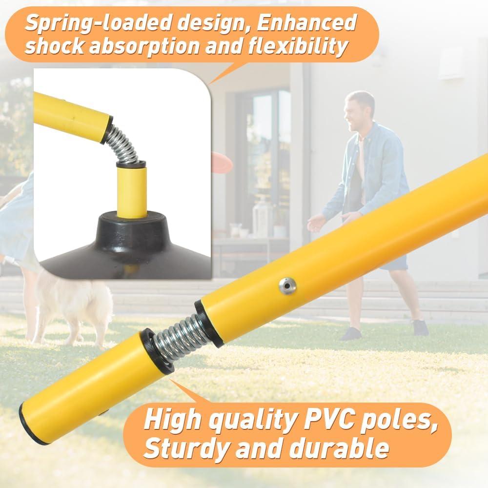 Postes de Entrenamiento de Agilidad Morimoe AP-413 Ajustables