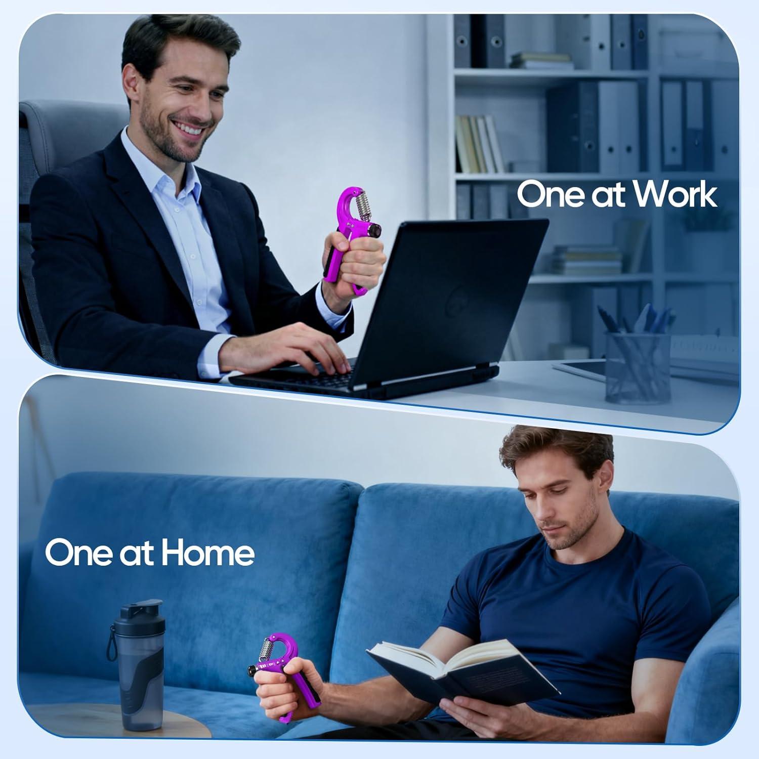 FitBeast Entrenador de Fuerza de Agarre Doble Ajustable 4.5-60 kg