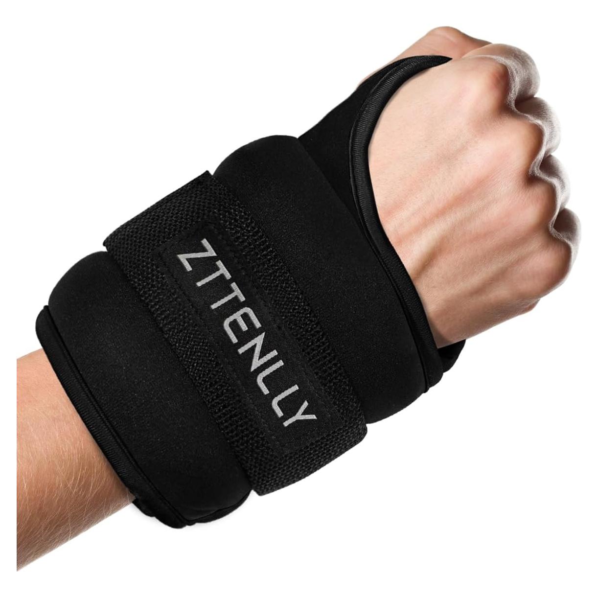 Pesas de Muñeca Ajustables ZTTENLLY 0.45kg - 1lb x 2