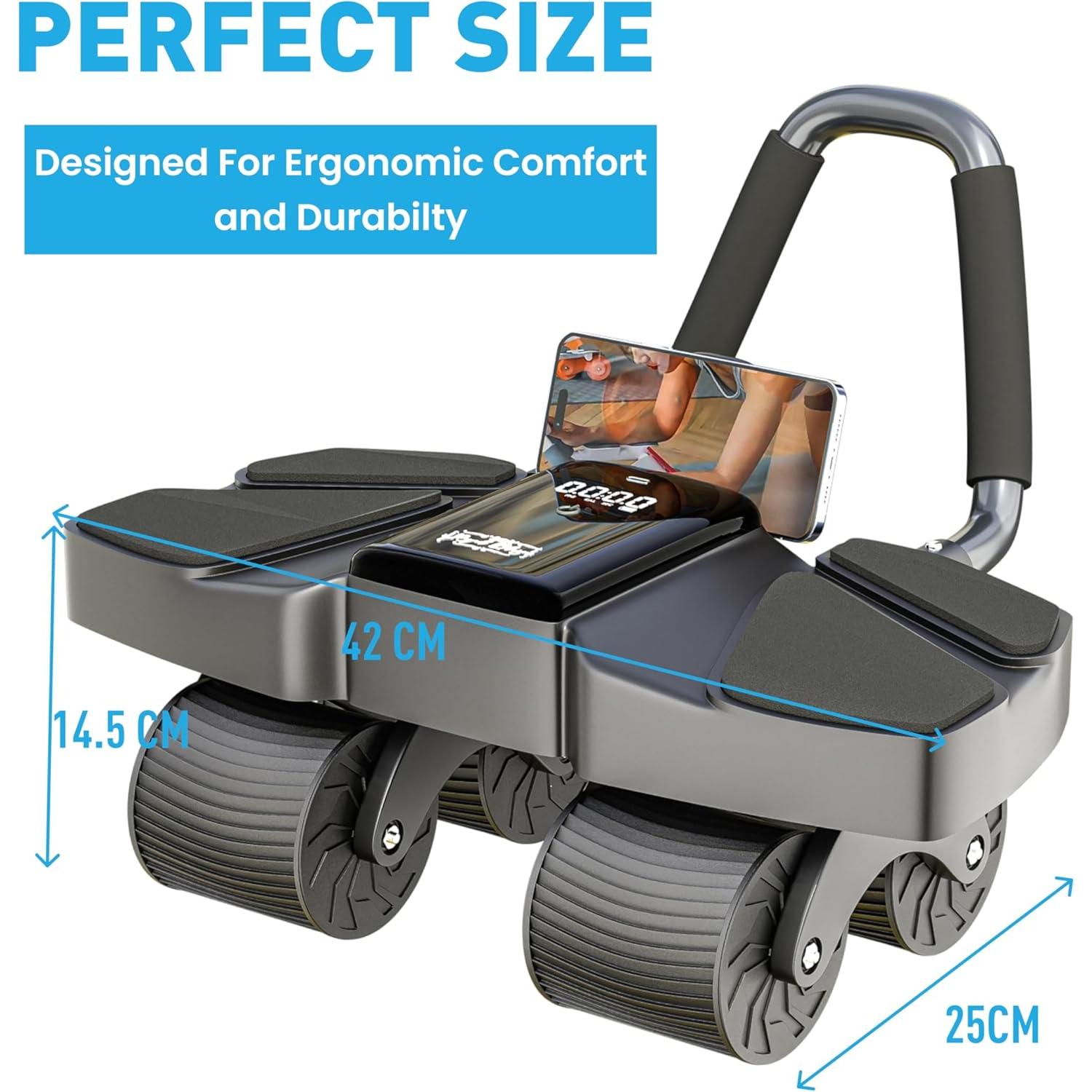 Máquina de Ejercicio Abdominal Royal Blaze + Bandas Resistencia