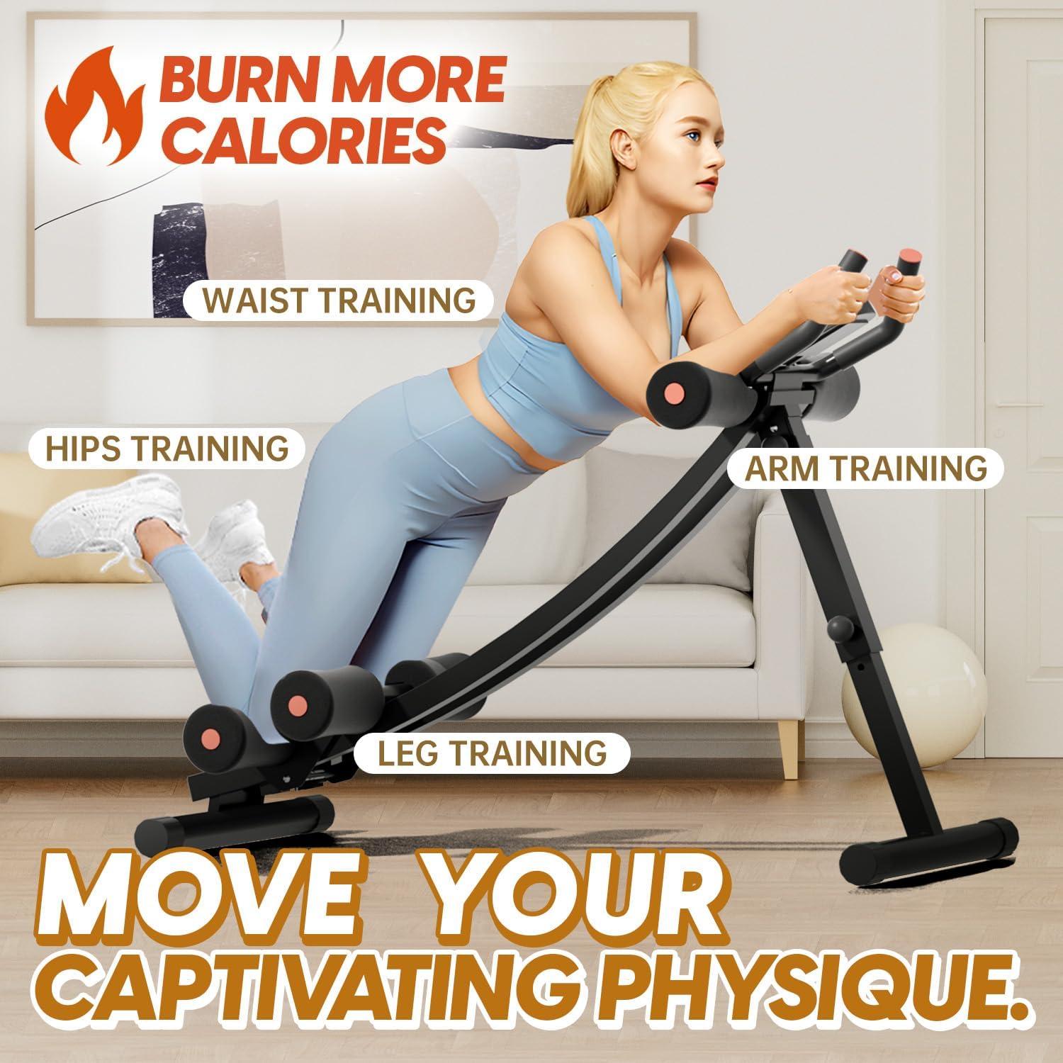 Máquina AB Ajustable WECENI para Entrenamiento en Casa