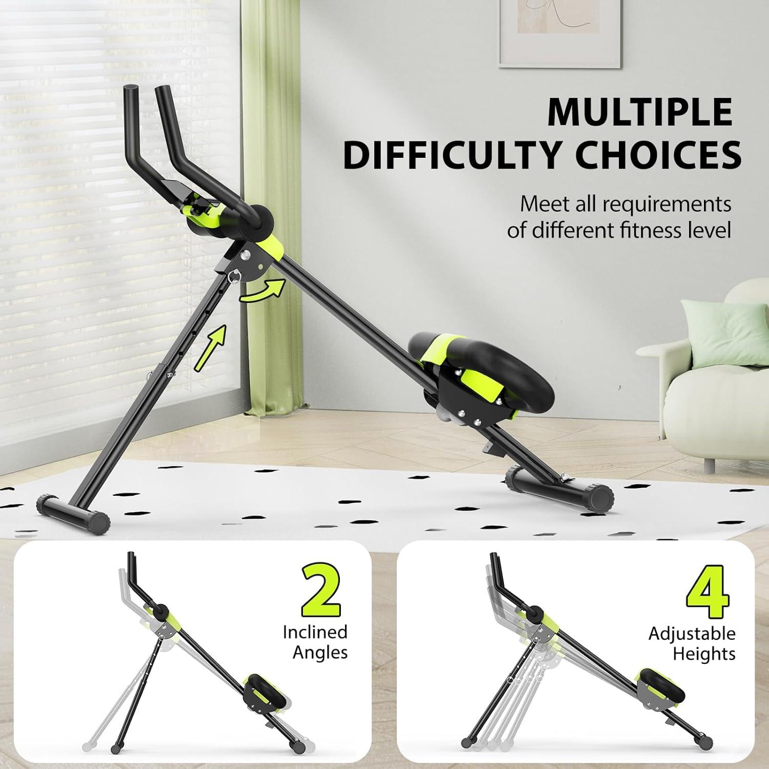 Máquina de Abdominales VISLIM Plegable con Monitor LCD