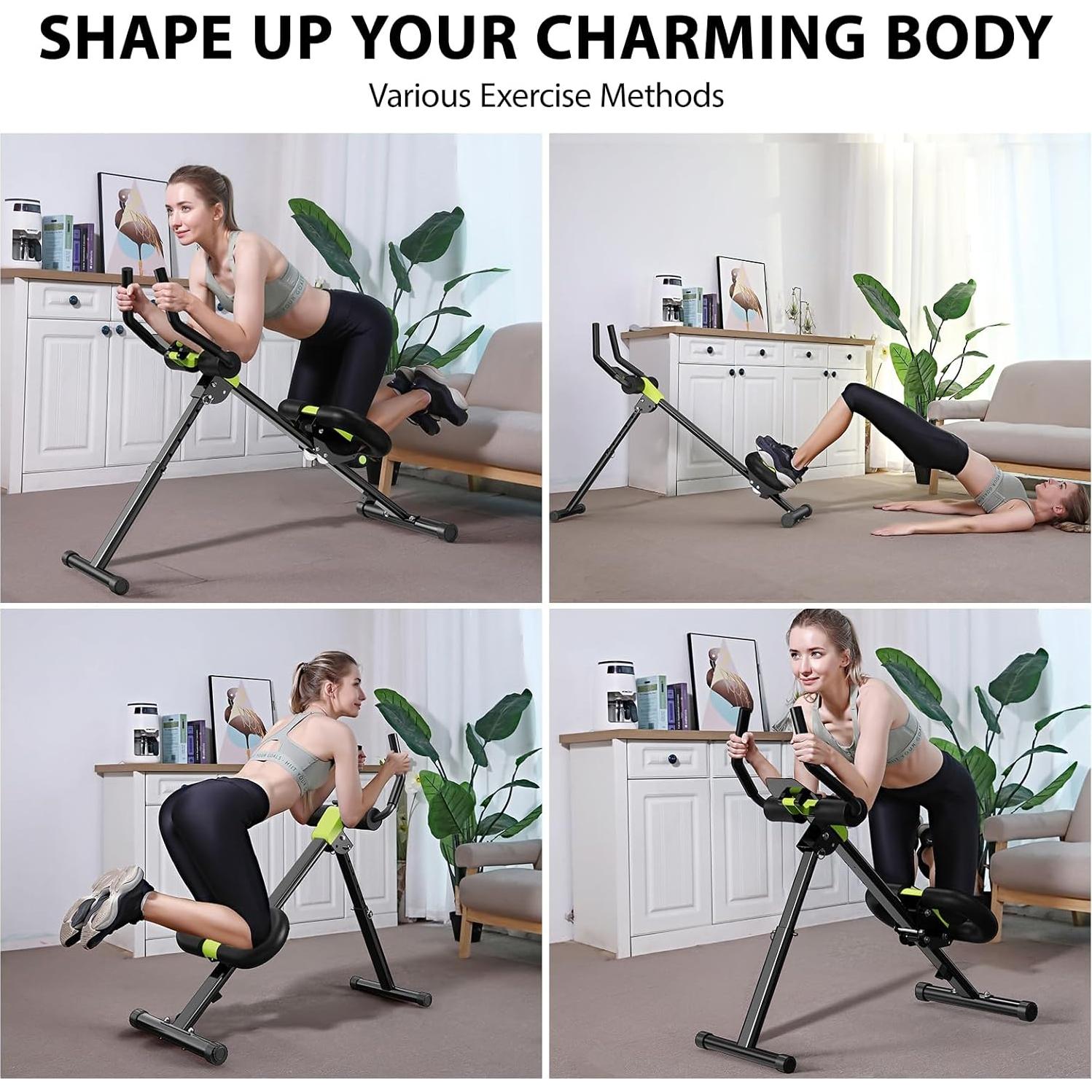 Máquina de Abdominales VISLIM Plegable con Monitor LCD