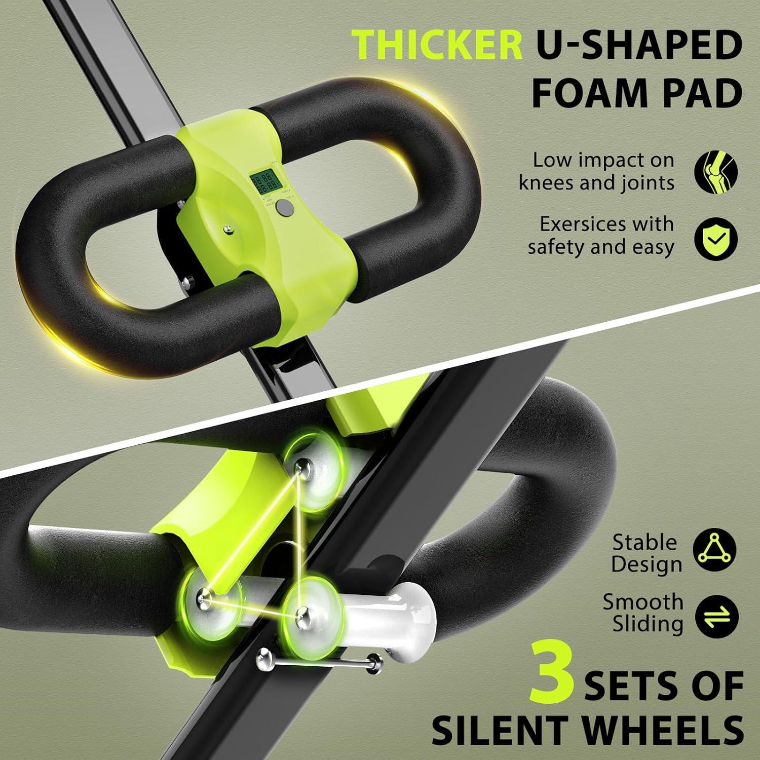 Máquina de Abdominales VISLIM Plegable con Monitor LCD