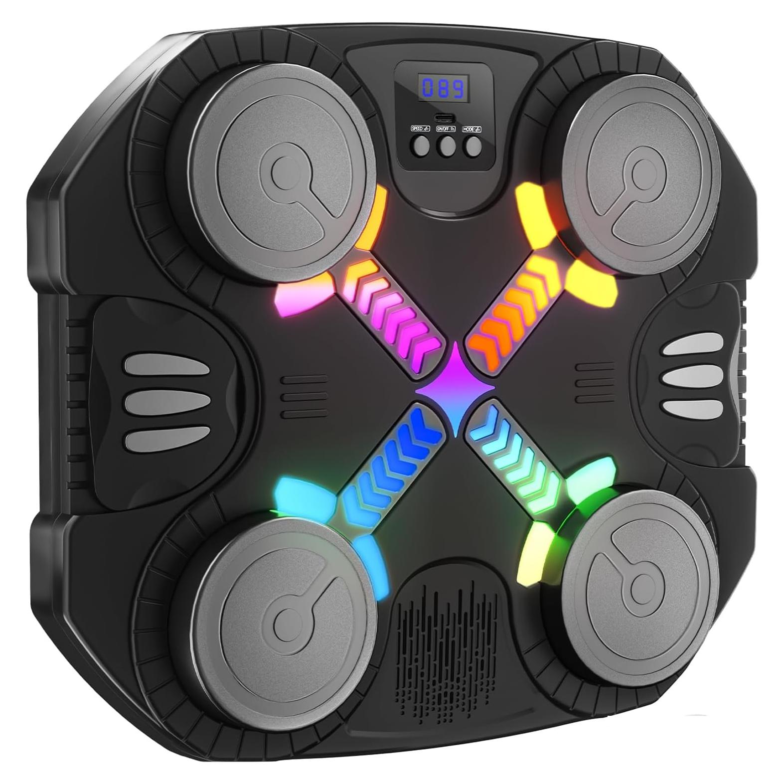 Máquina de Boxeo Musical Esnowlee CD8819 con Luces y Sonido